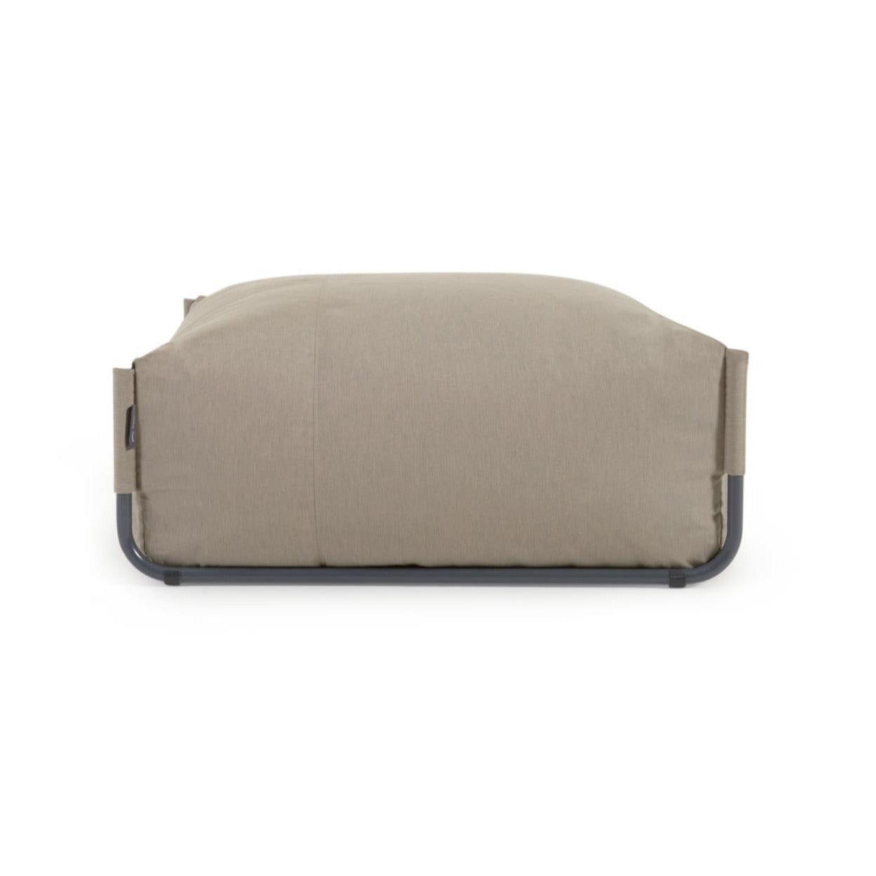 Sofa modułowa ogrodowa SQUARE - puf khaki La Forma    Eye on Design