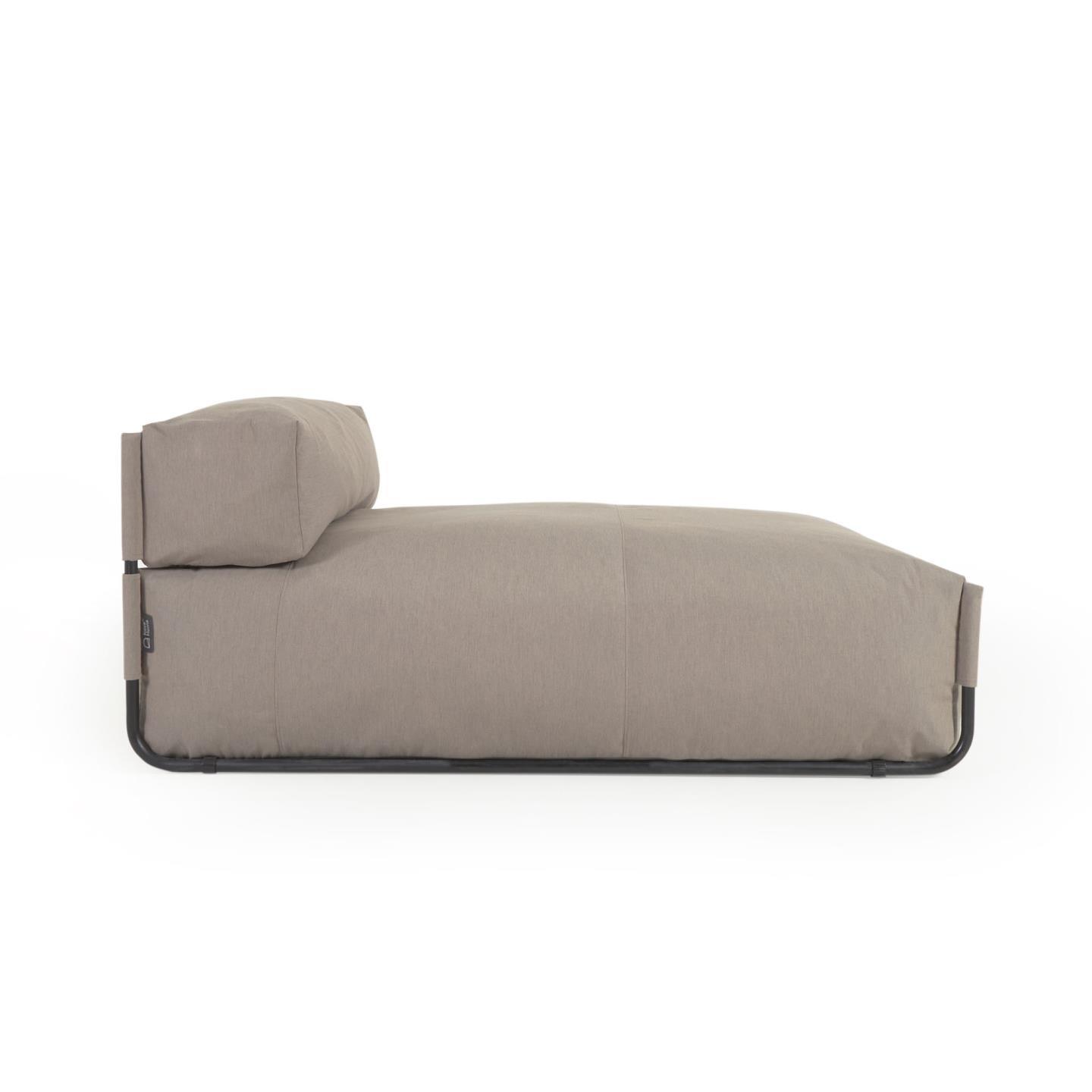 Sofa modułowa ogrodowa SQUARE - szezlong khaki La Forma    Eye on Design