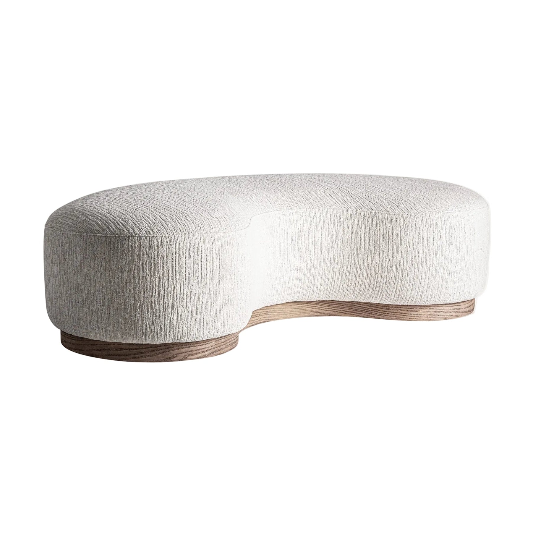 MORSBACH Bench Beige Corduroy