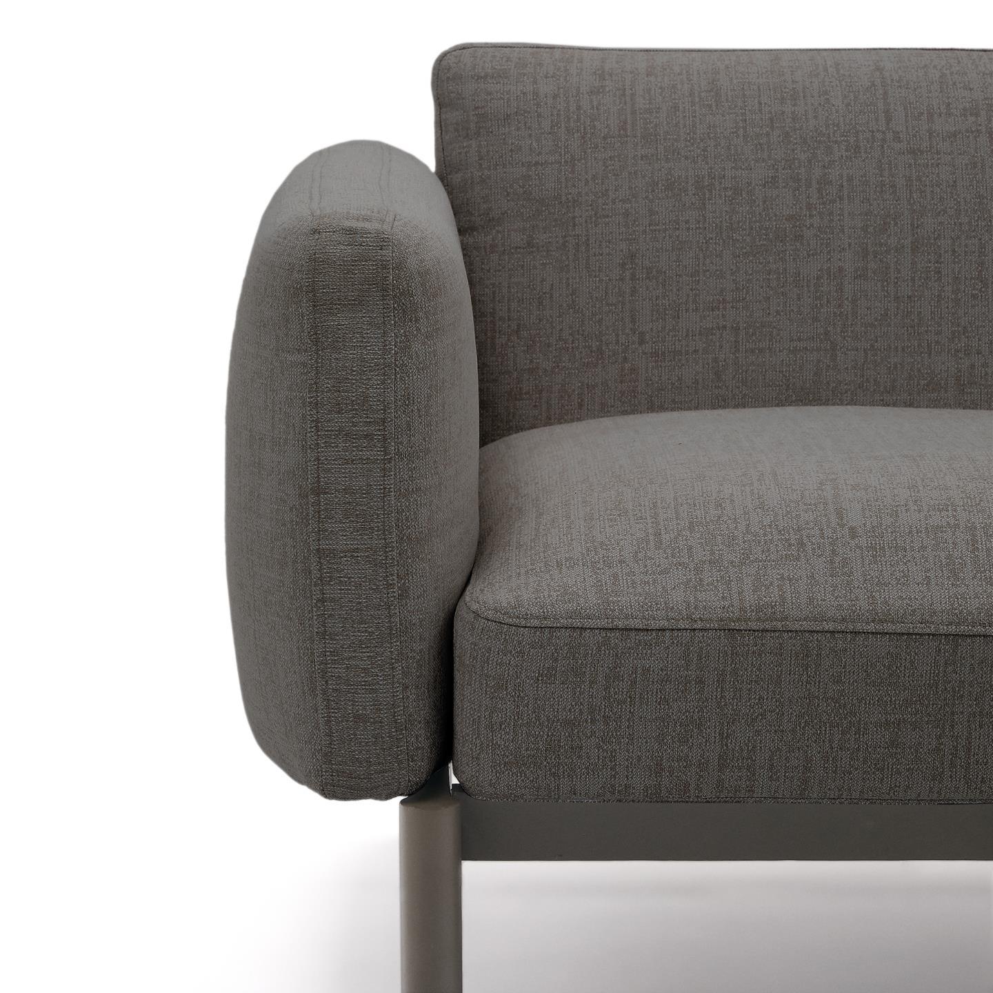 Sofa ogrodowa 2-osobowa SORELLS szary La Forma    Eye on Design