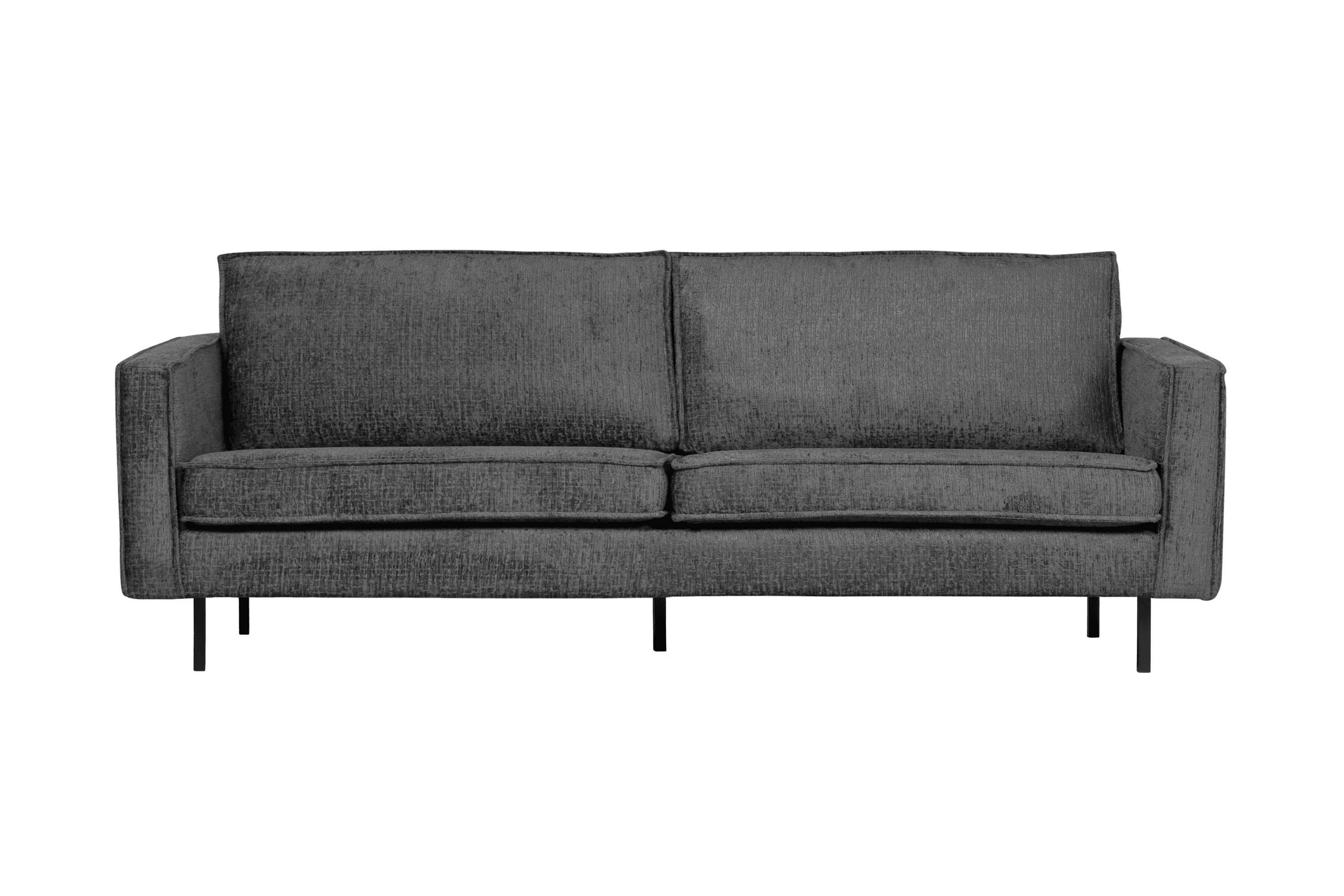 Sofa welurowa 2,5-osobowa RODEO ciemnoszary Be Pure    Eye on Design