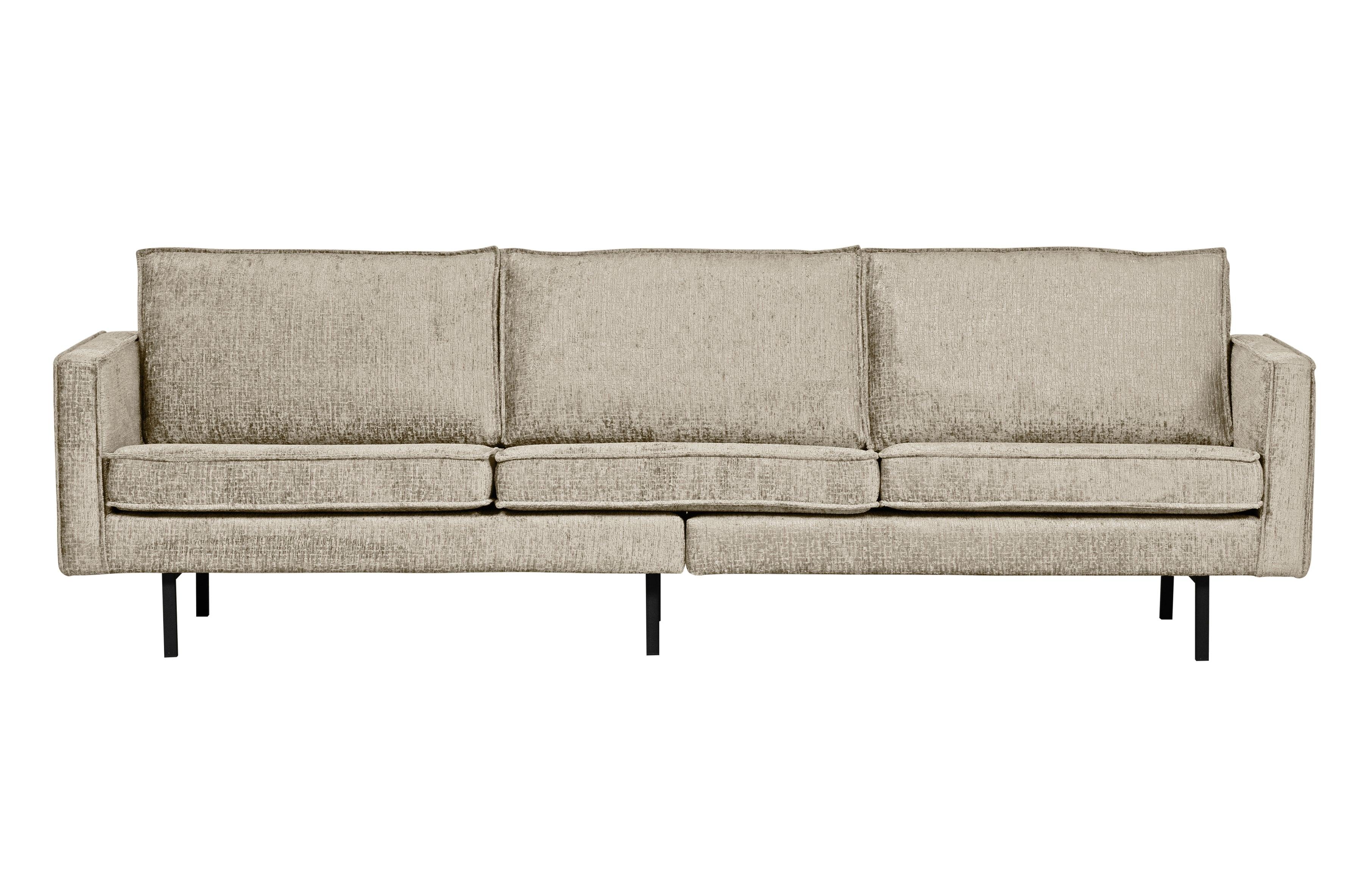 Sofa welurowa 3-osobowa RODEO beżowy Be Pure    Eye on Design