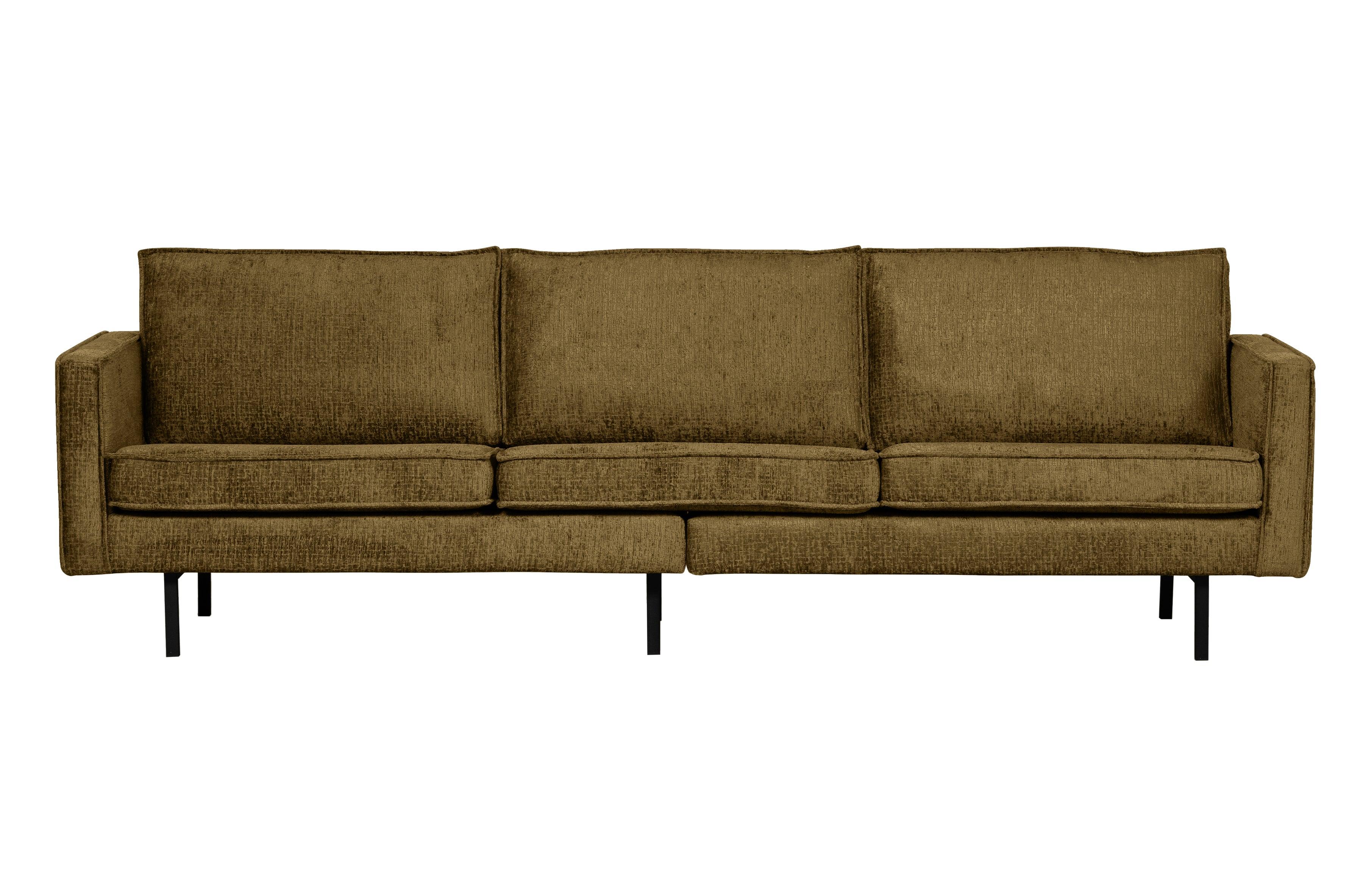 Sofa welurowa 3-osobowa RODEO brązowy Be Pure    Eye on Design