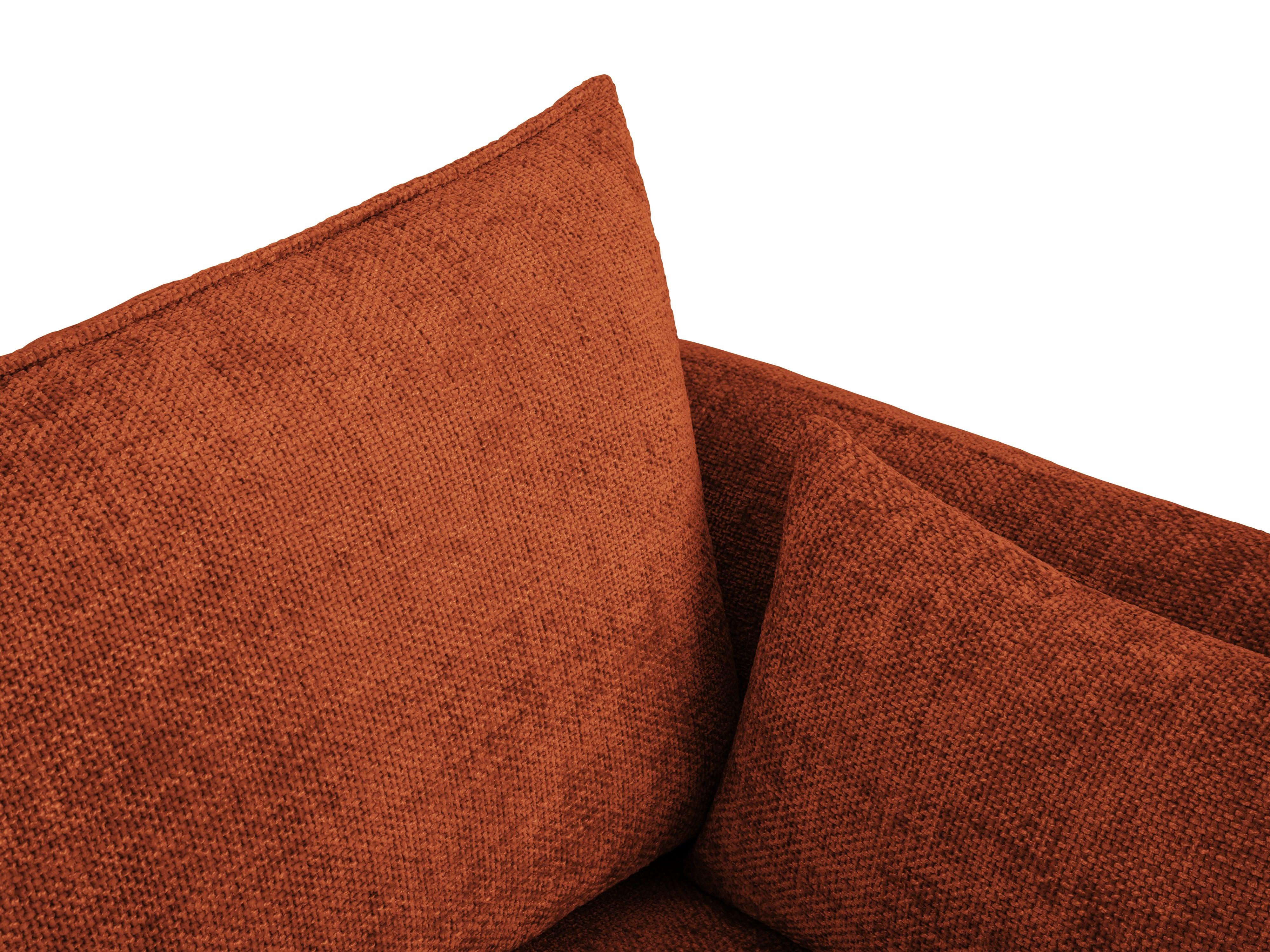 Sofa z funkcją spania MATERA terracotta szenil Cosmopolitan Design    Eye on Design