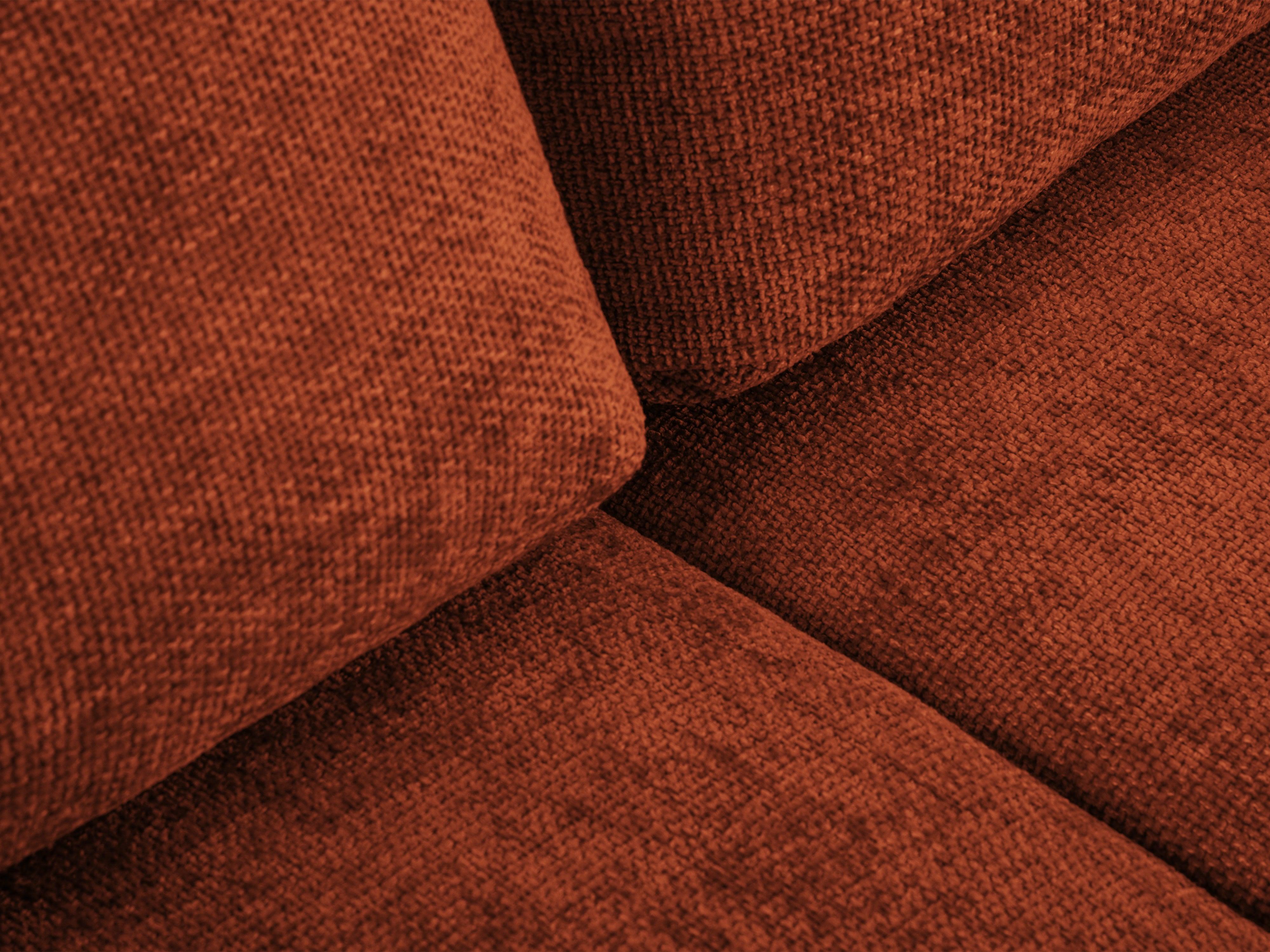 Sofa z funkcją spania MATERA terracotta szenil Cosmopolitan Design    Eye on Design