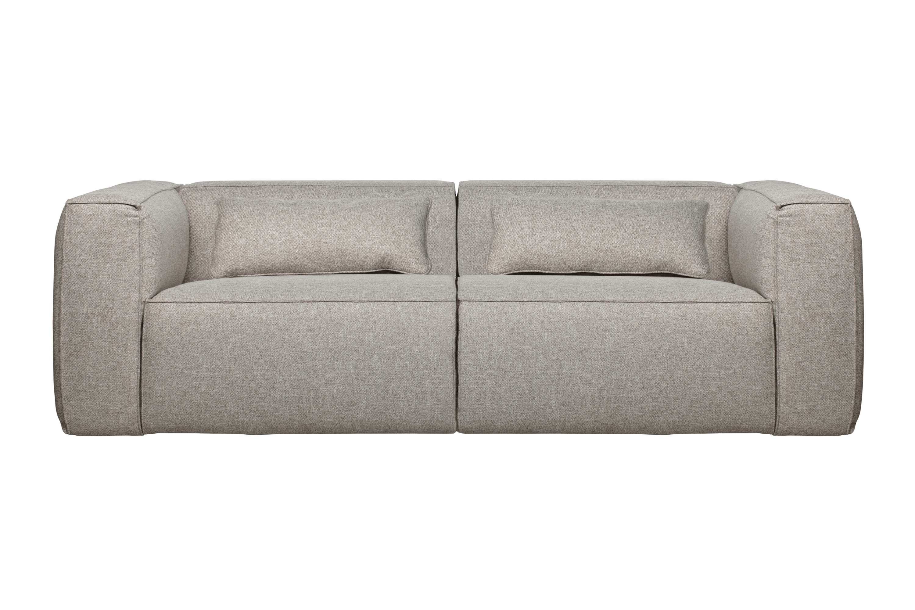 Sofa z poduszkami BEAN jasnoszary Woood Exclusive    Eye on Design