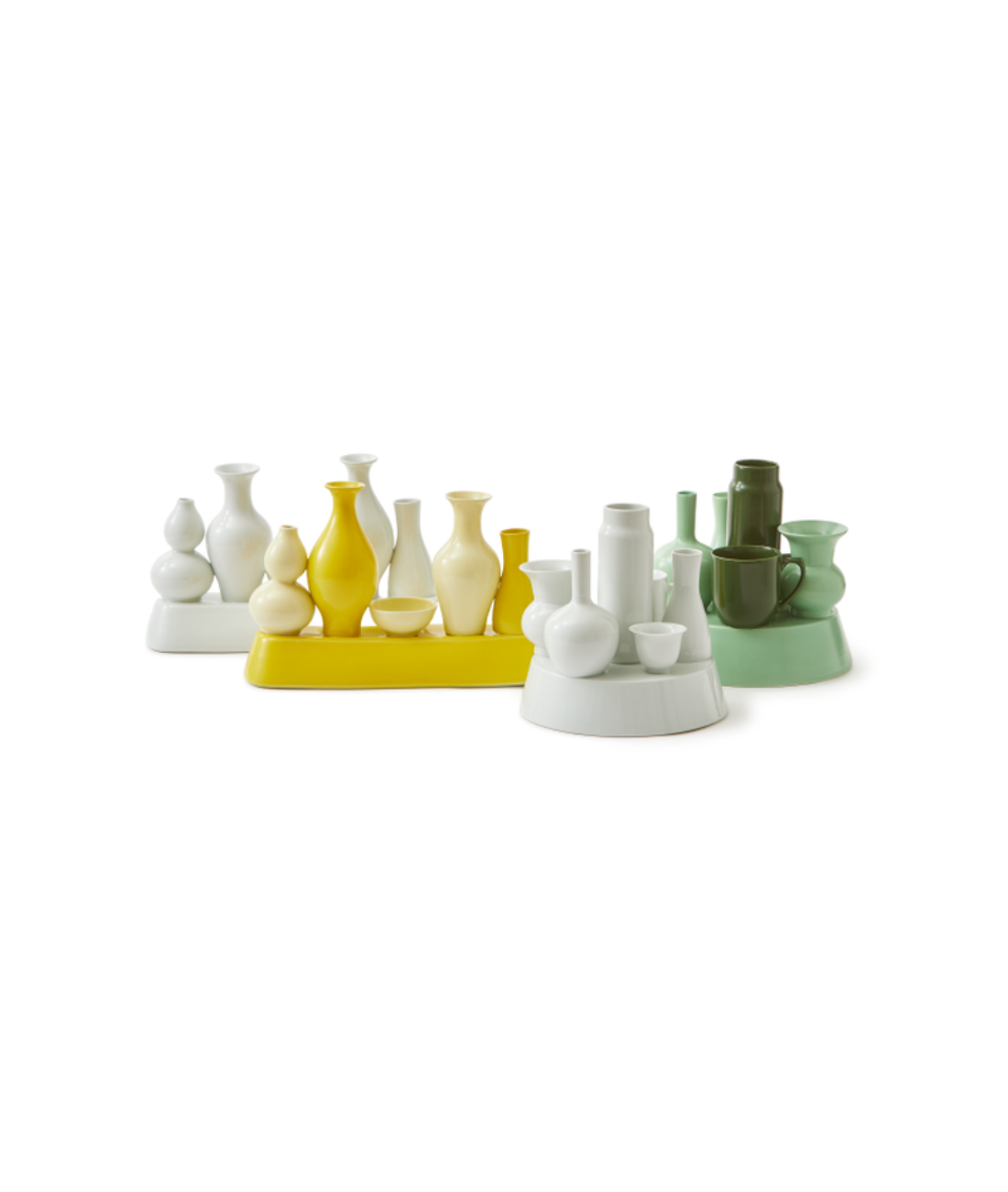 HONG KONG Vase grün