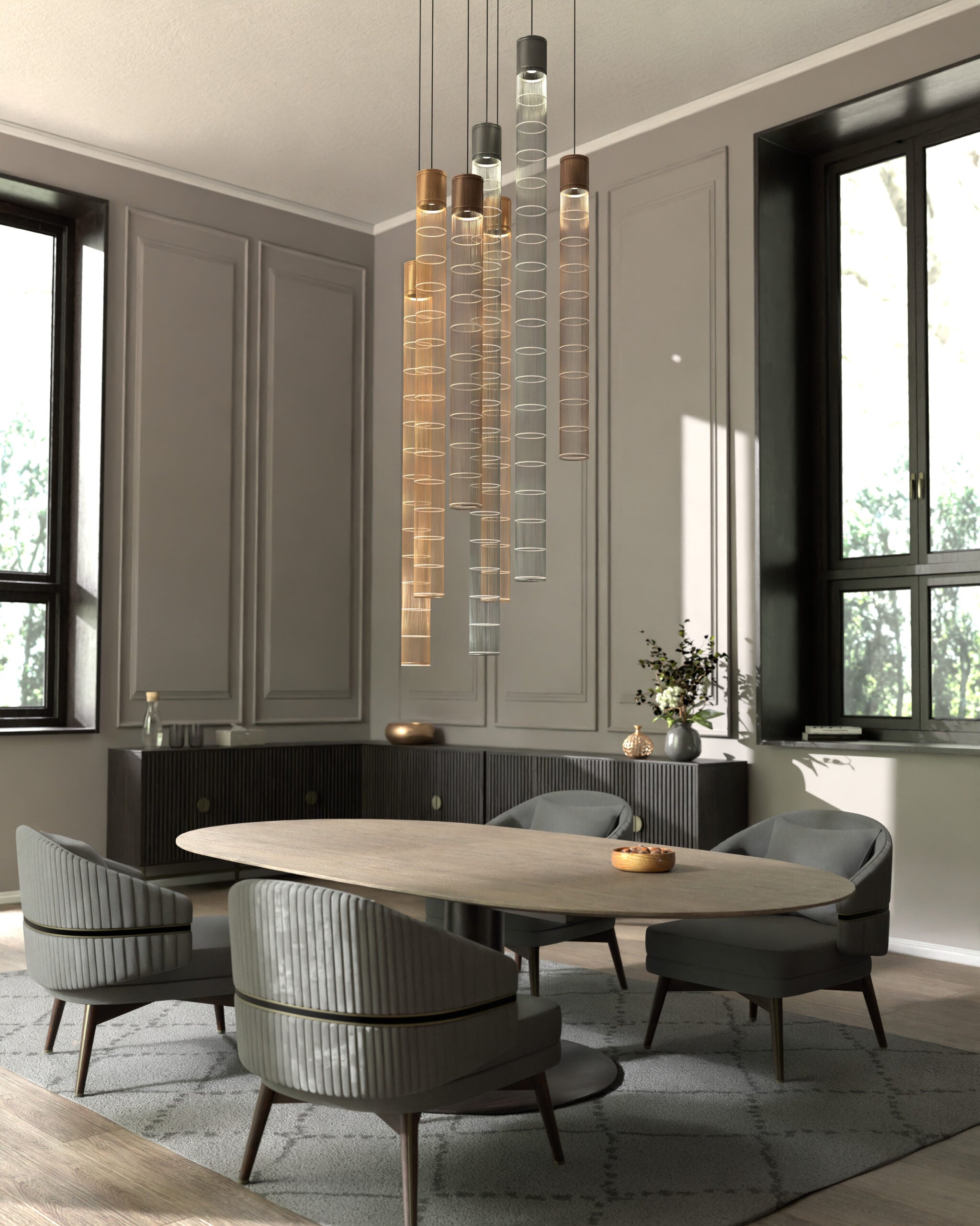 Stelar Phosphor Bronze phosphorus bronze bronze [Monika] hanging lamp [Monika]