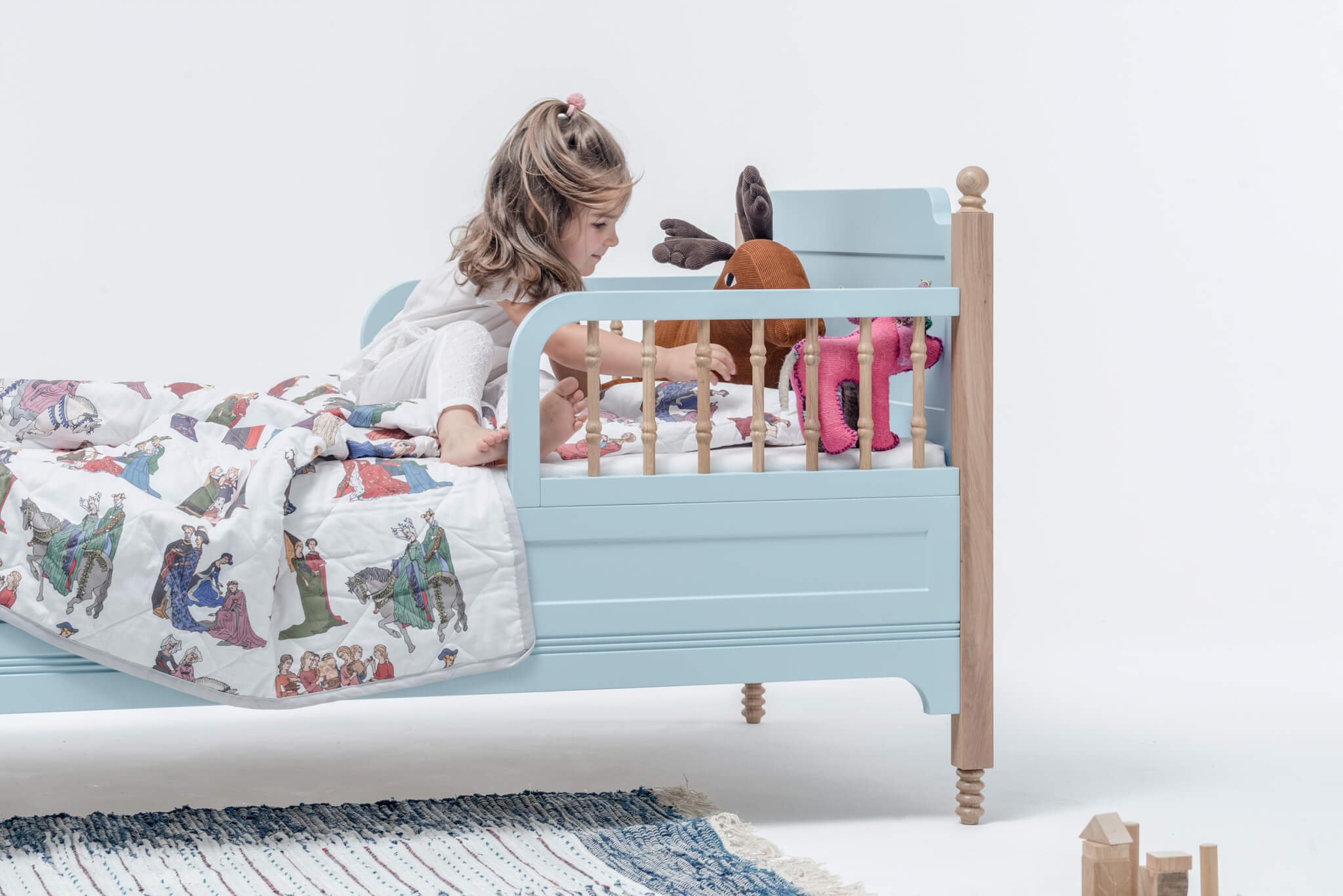 Kinderbett SOFIA TODDLER himmelblau