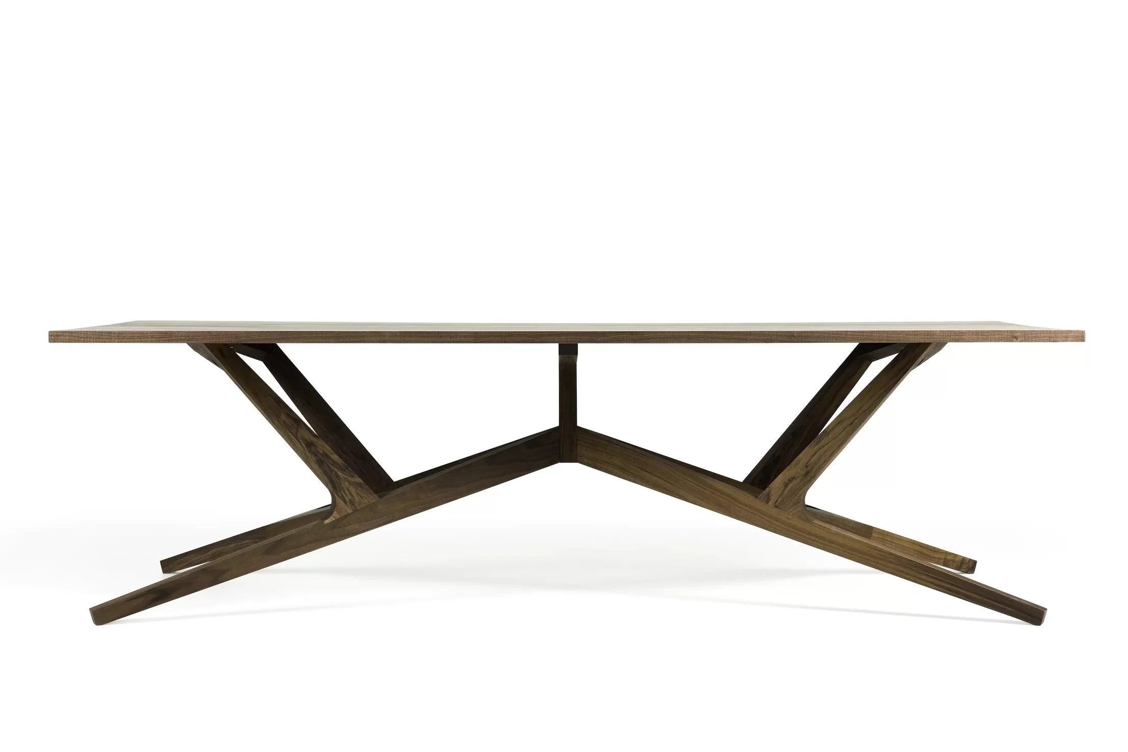 LIBERTY table walnut wood Moooi Eye on Design