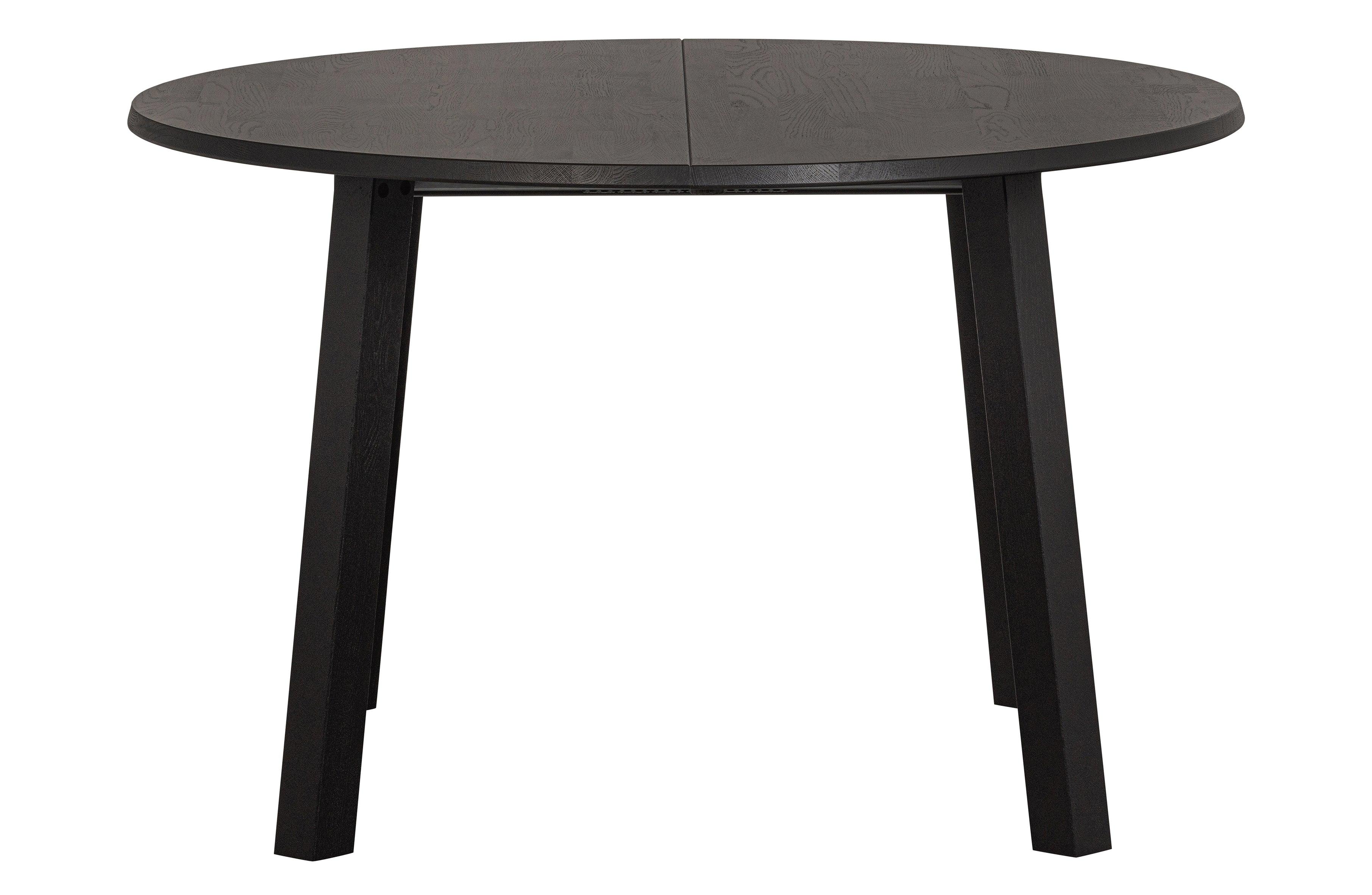 Stół okrągły rozkładany LANGE czarny dąb Woood Exclusive    Eye on Design
