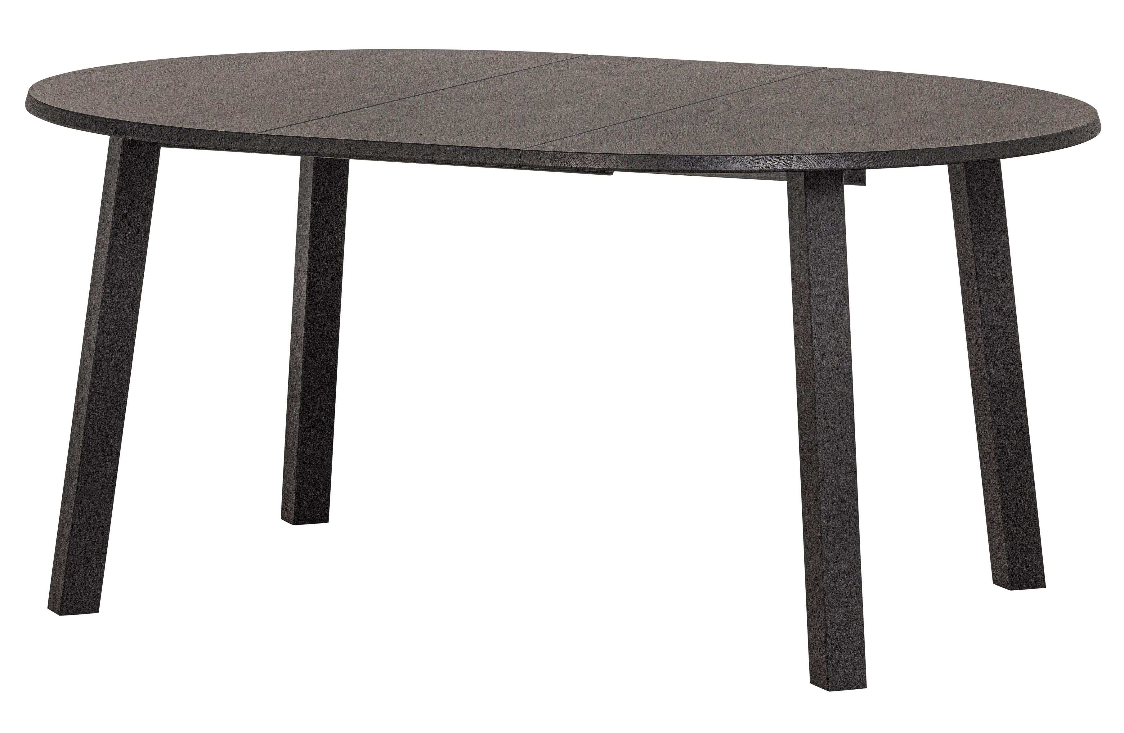 Stół okrągły rozkładany LANGE czarny dąb Woood Exclusive    Eye on Design