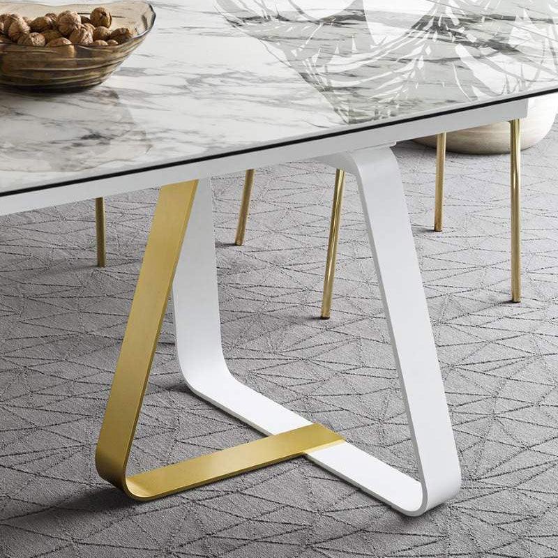 Stół rozkładany prostokątny SUNSHINE ciemnoszara ceramika Calligaris    Eye on Design