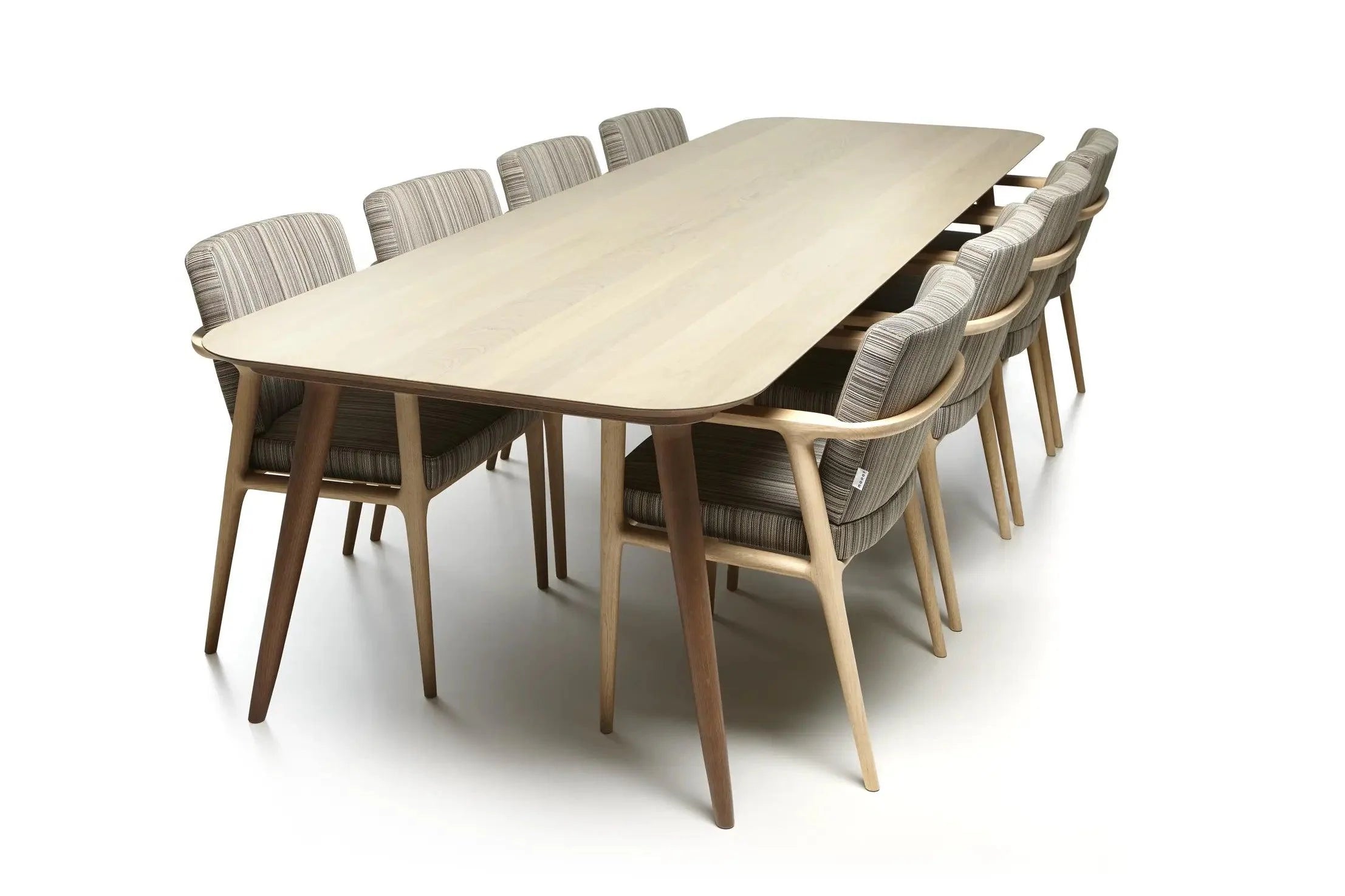 ZIO table oak composition Moooi Eye on Design