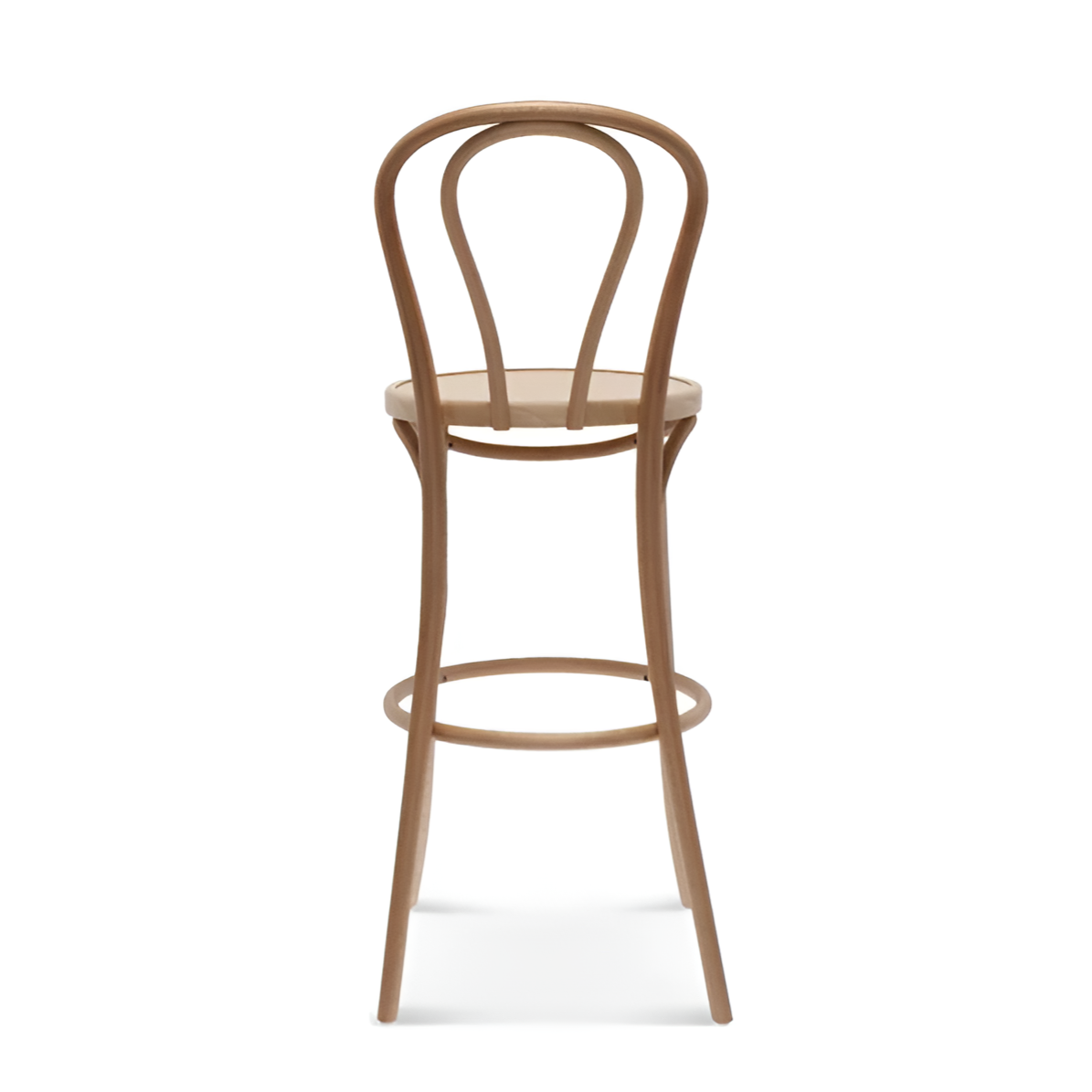 BST-18 Hocker aus Buchenholz