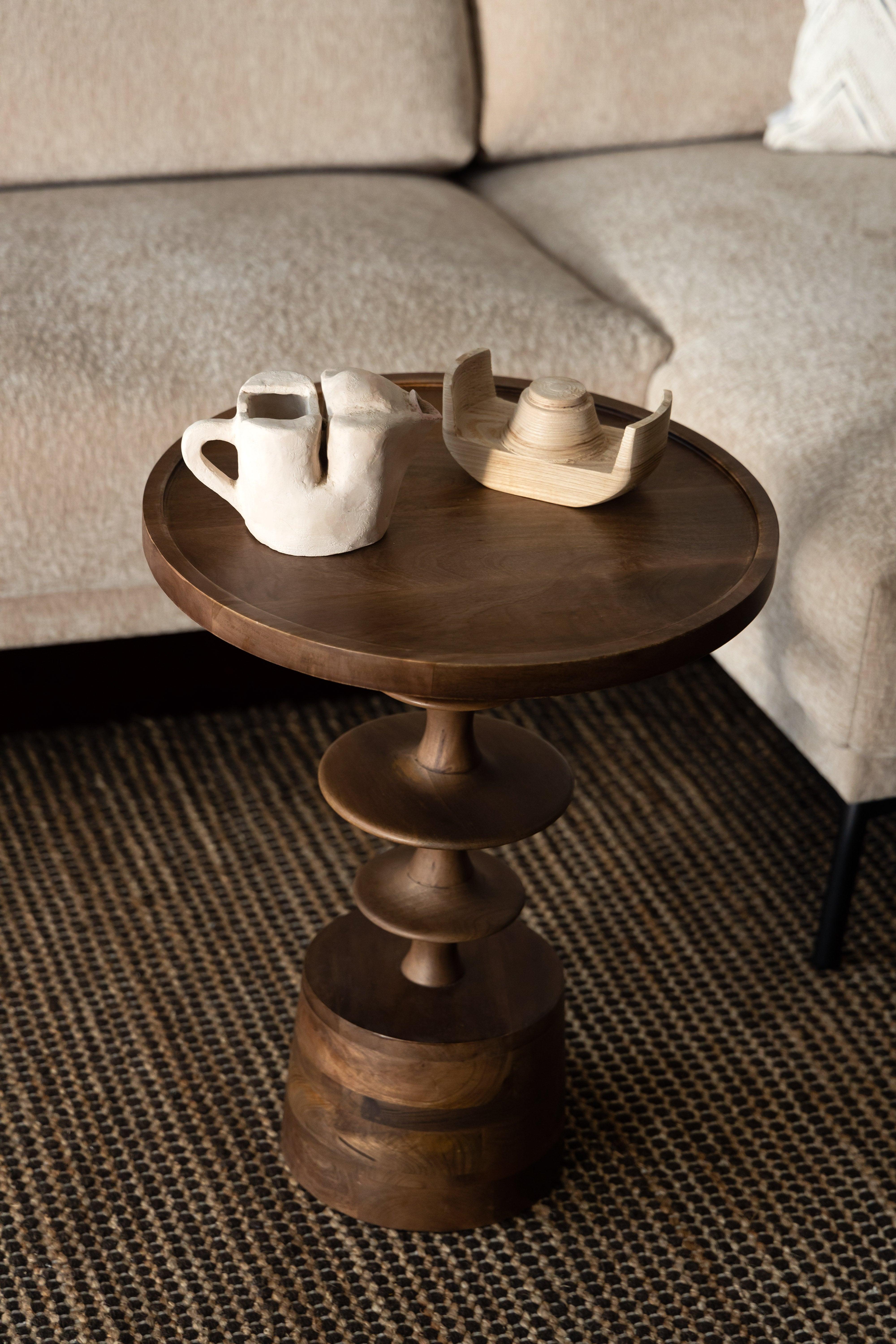 Cath Side Table Walnut Dutchbone    Eye on Design