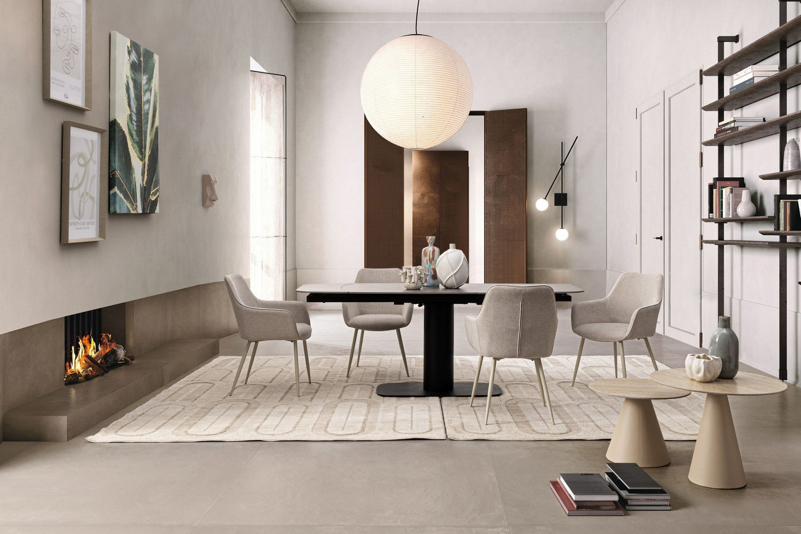 Kaffeetisch-Set HARDY in Beige