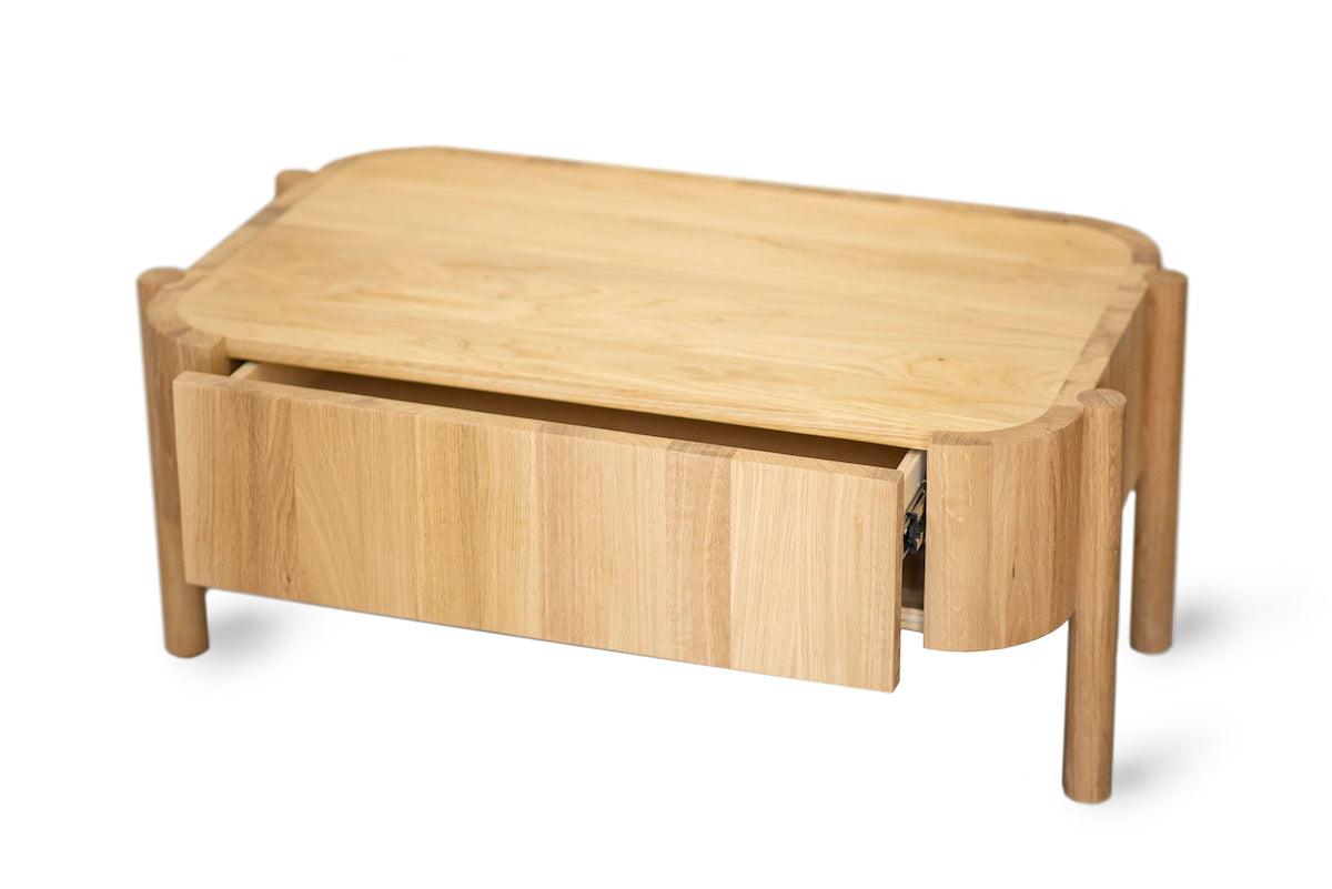 Stolik kawowy KIKO drewno dębowe Szyszka Design    Eye on Design