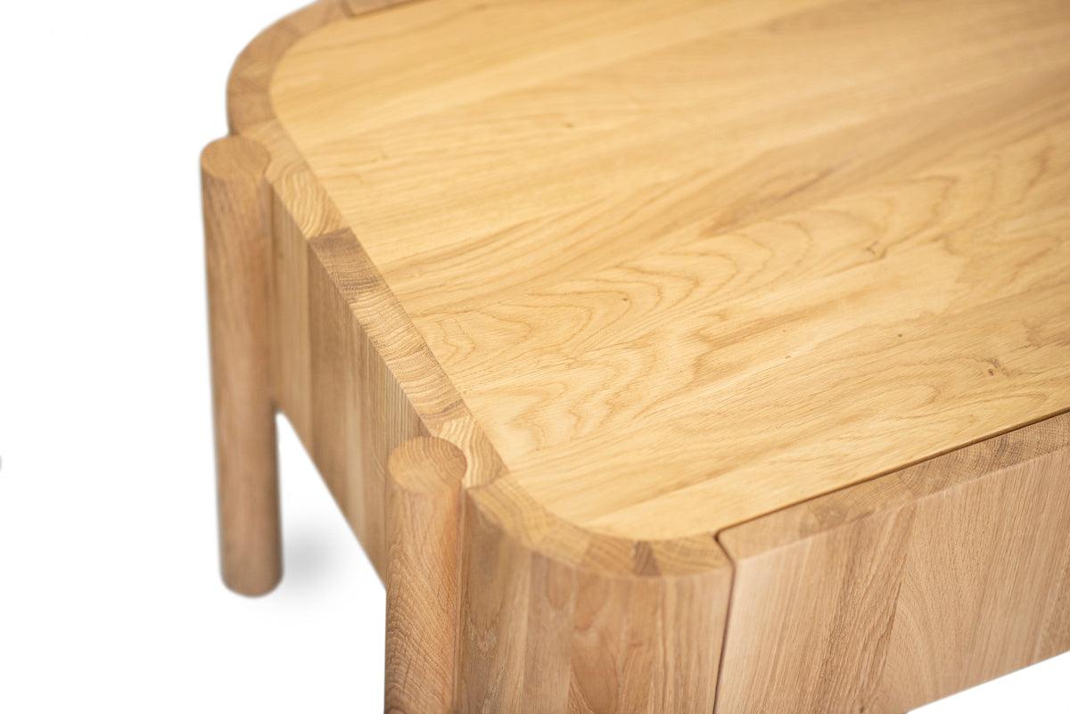 Stolik kawowy KIKO drewno dębowe Szyszka Design    Eye on Design