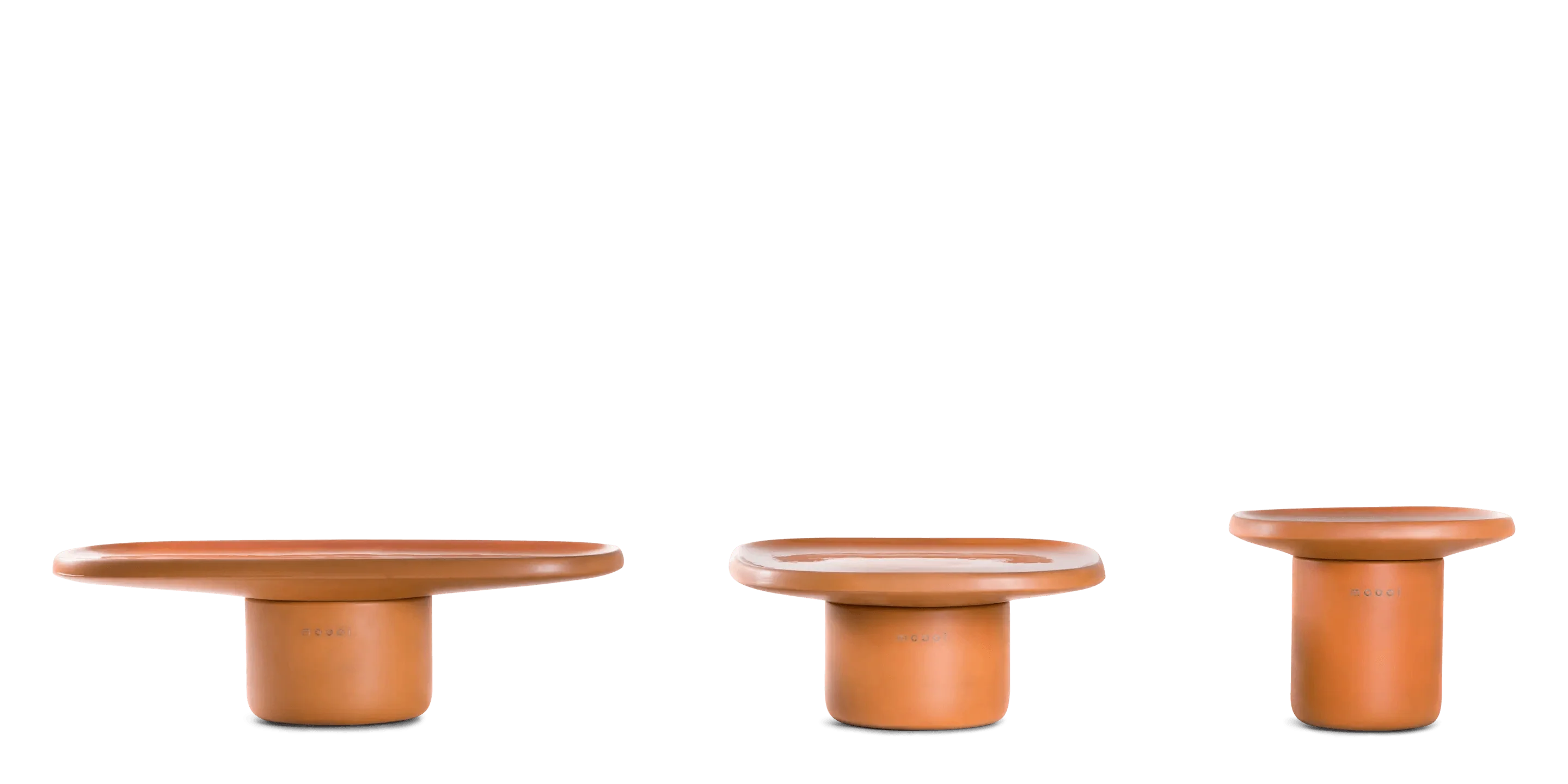 OBON terracotta coffee table Moooi Eye on Design