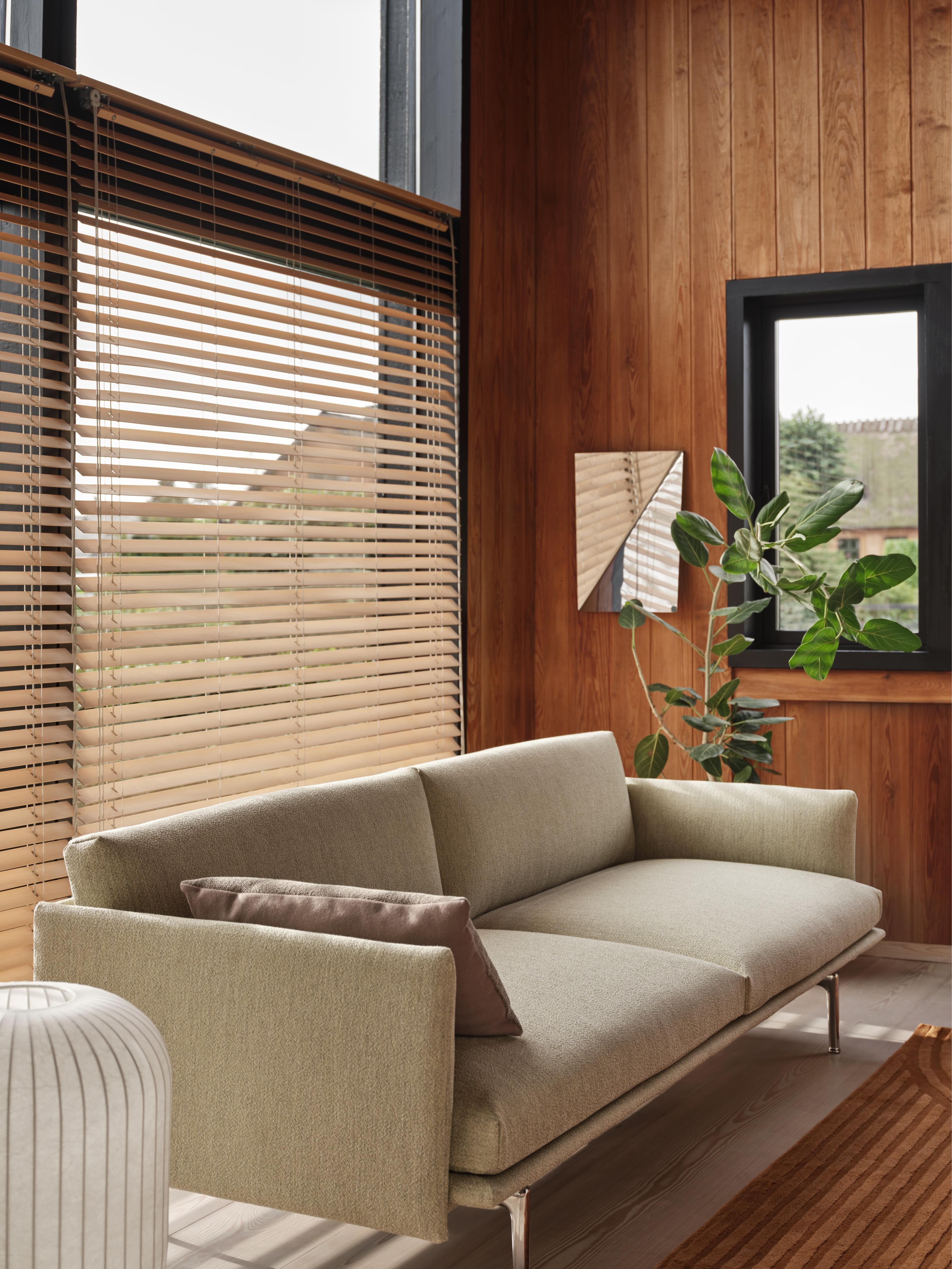 Lustro GAZE polierte Stahl