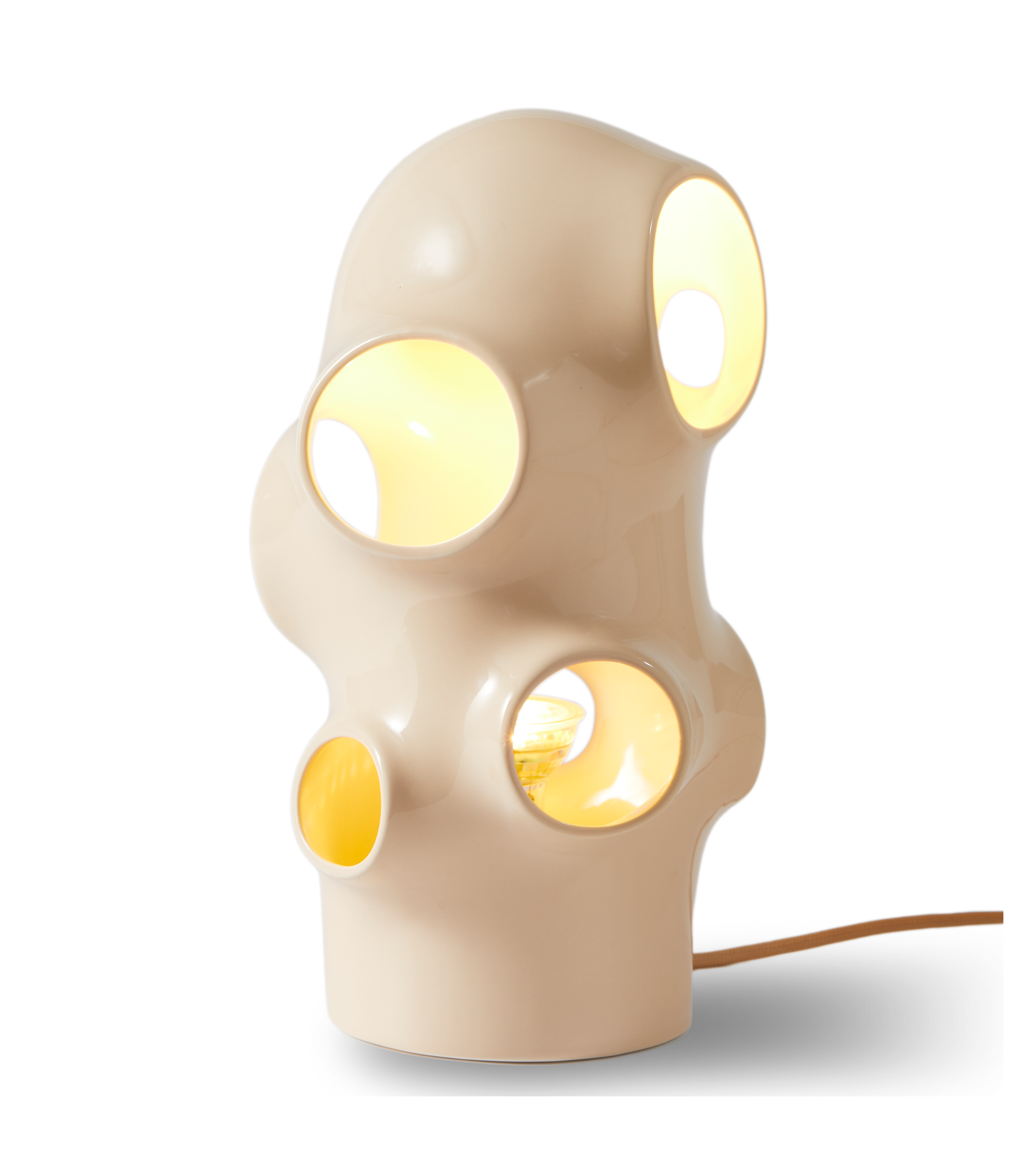 BULLE beige table lamp
