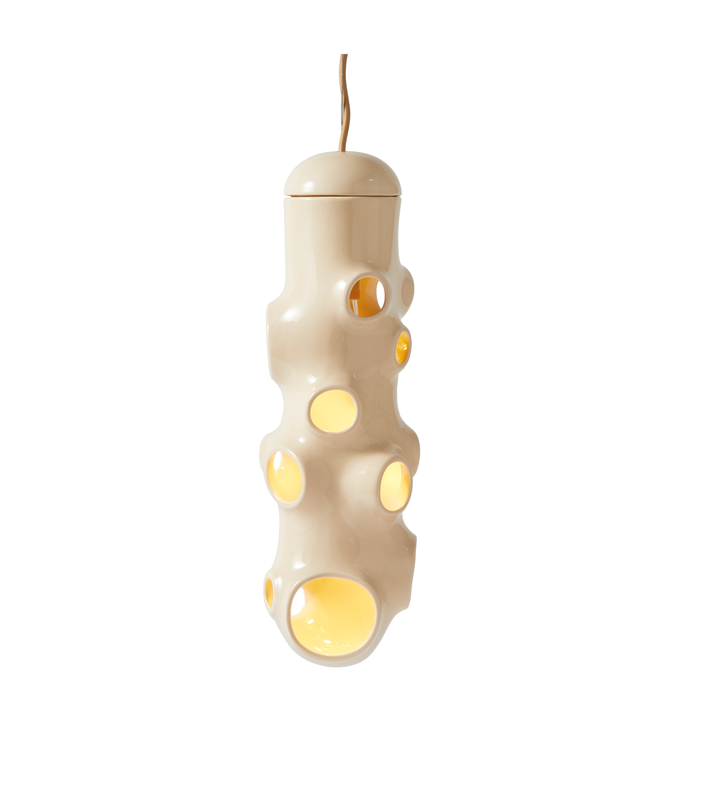 Lampa wisząca BULLE  beżowy