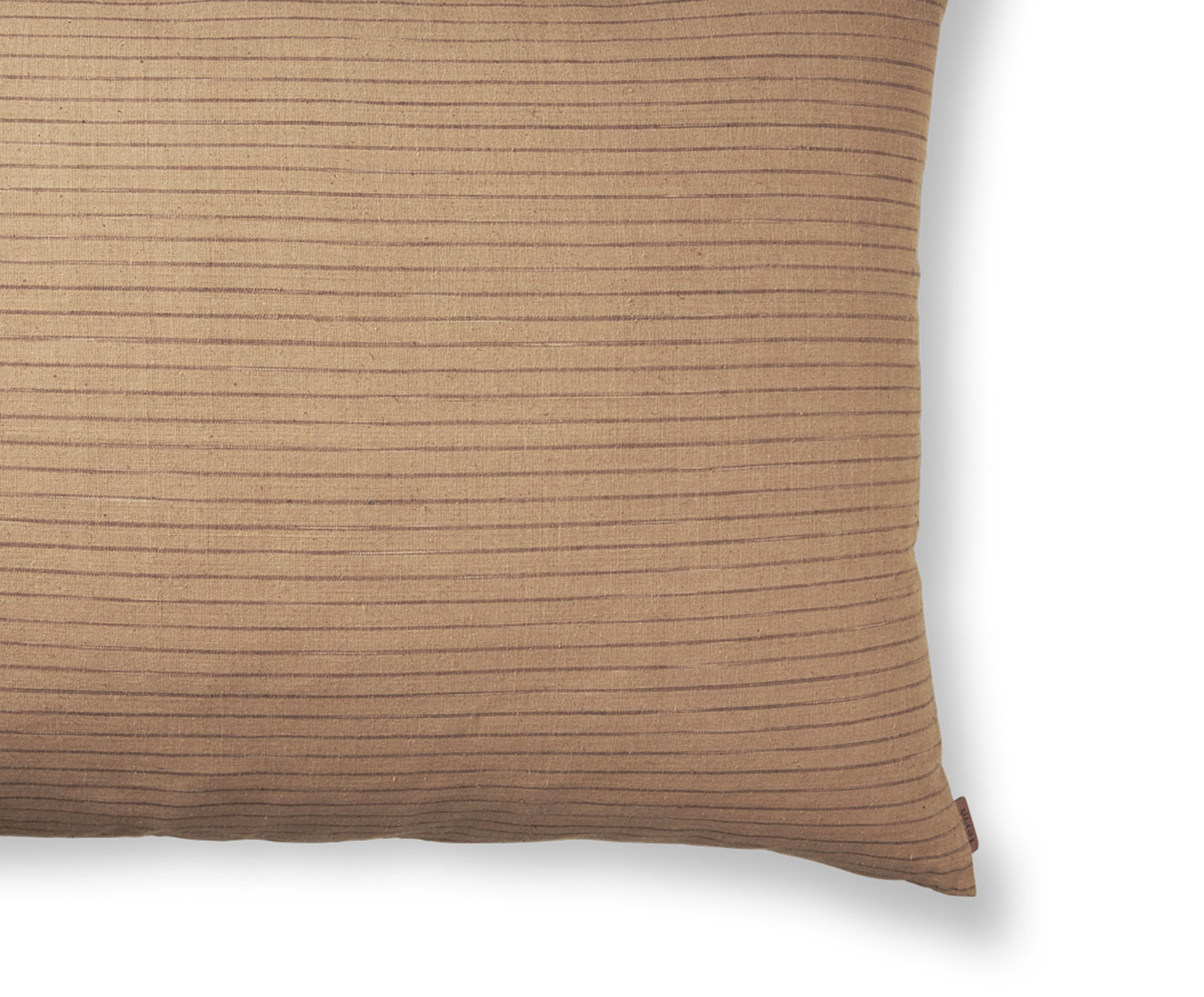 Decorative Pillow RECTANGLE COTTON LINES brown