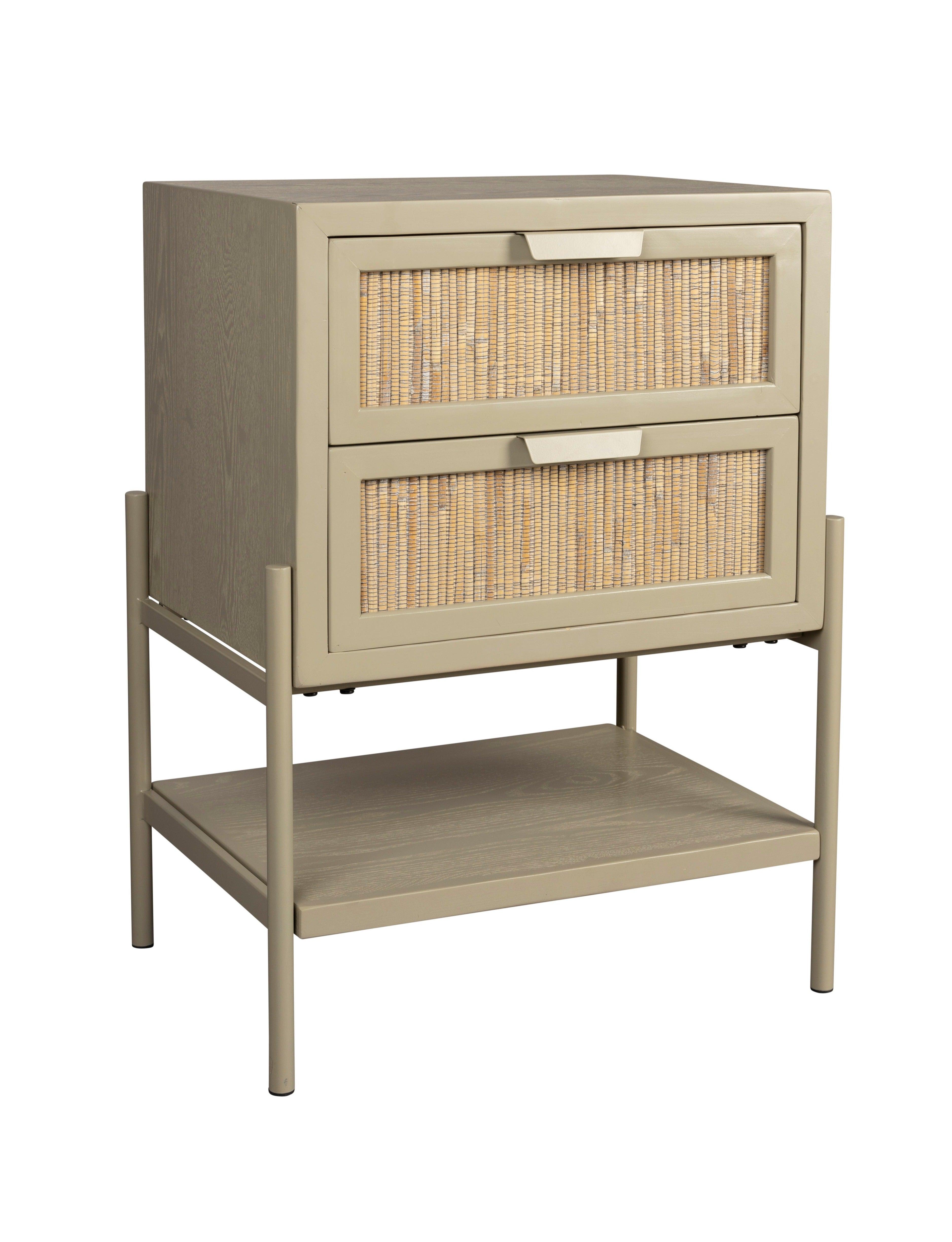 Yasu Bed Side Table Beige Dutchbone    Eye on Design