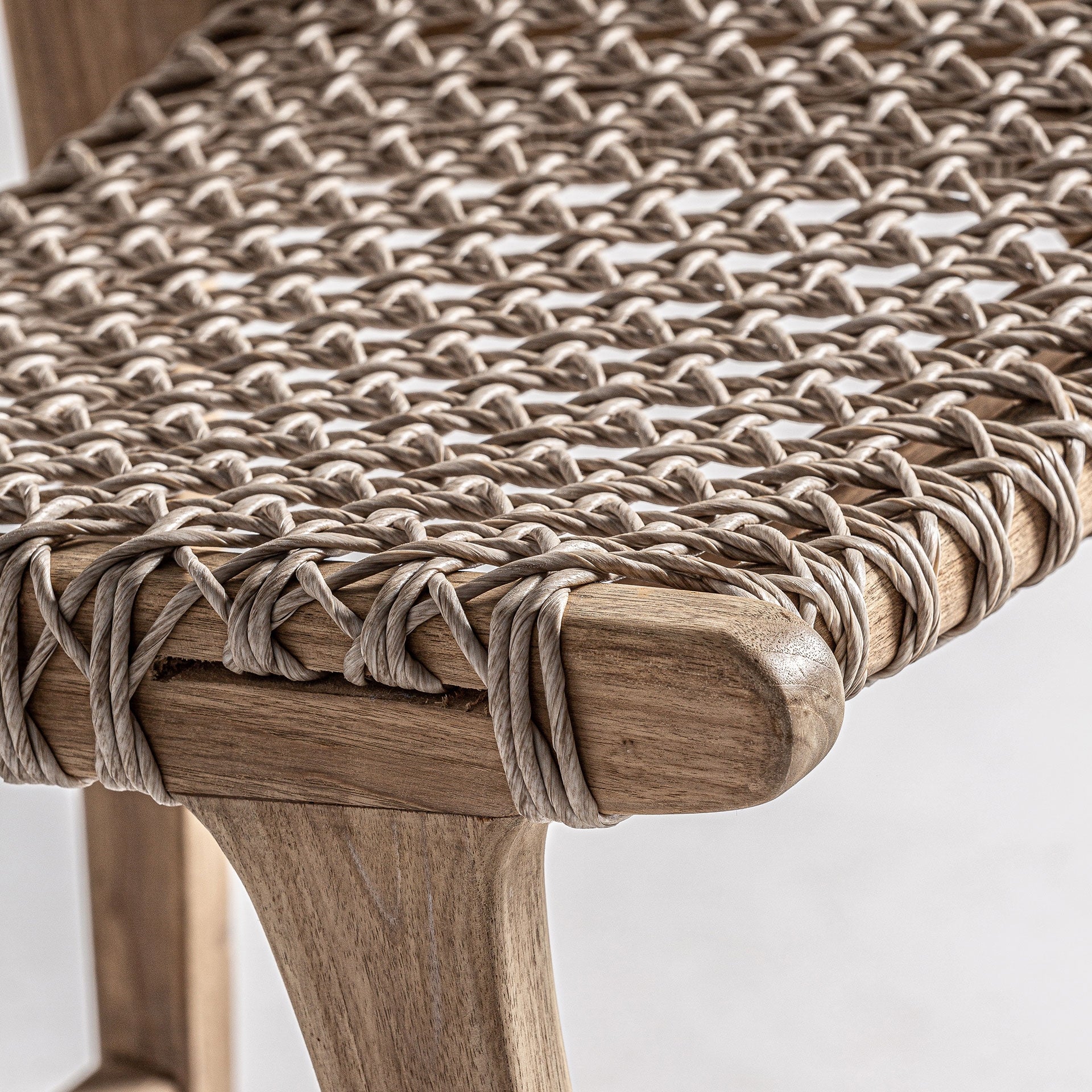 Barhocker BEARDON Teakholz