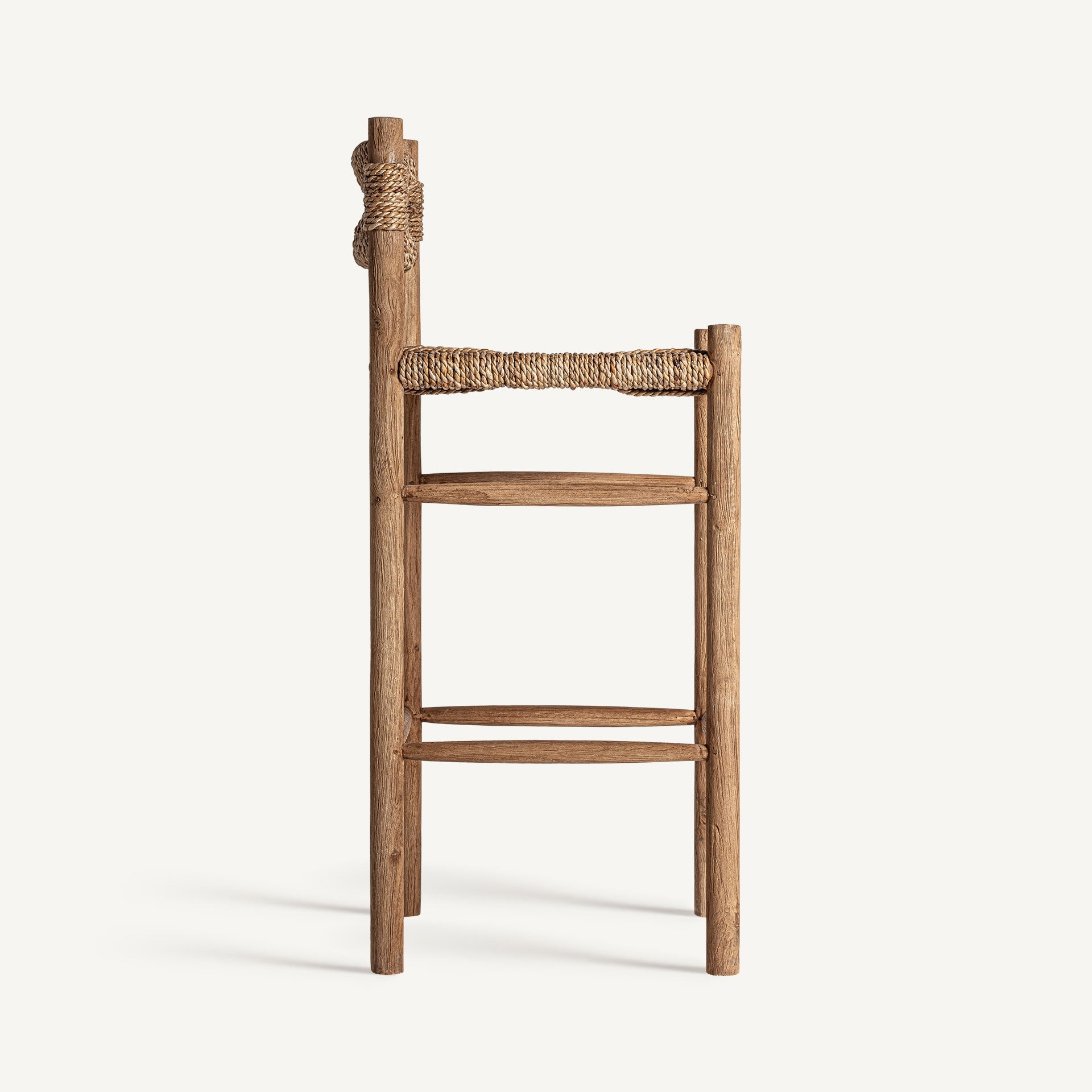 Barhocker VOGHERA aus Teakholz