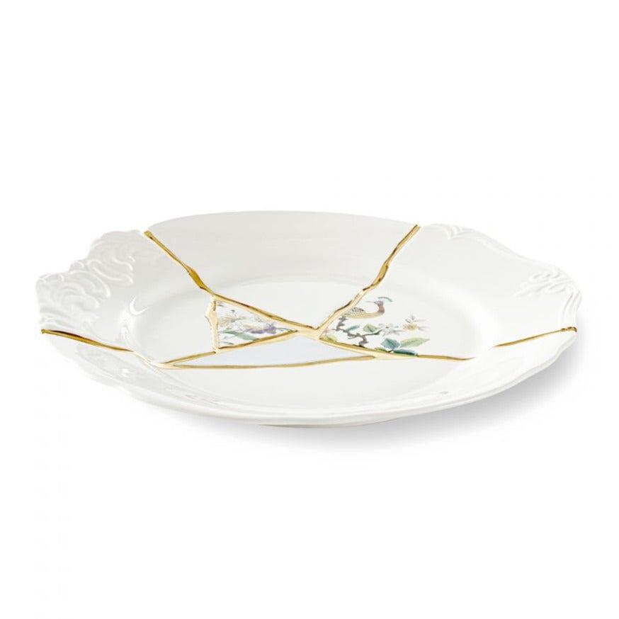 Talerz obiadowy KINTSUGI #3 porcelanowy Seletti    Eye on Design