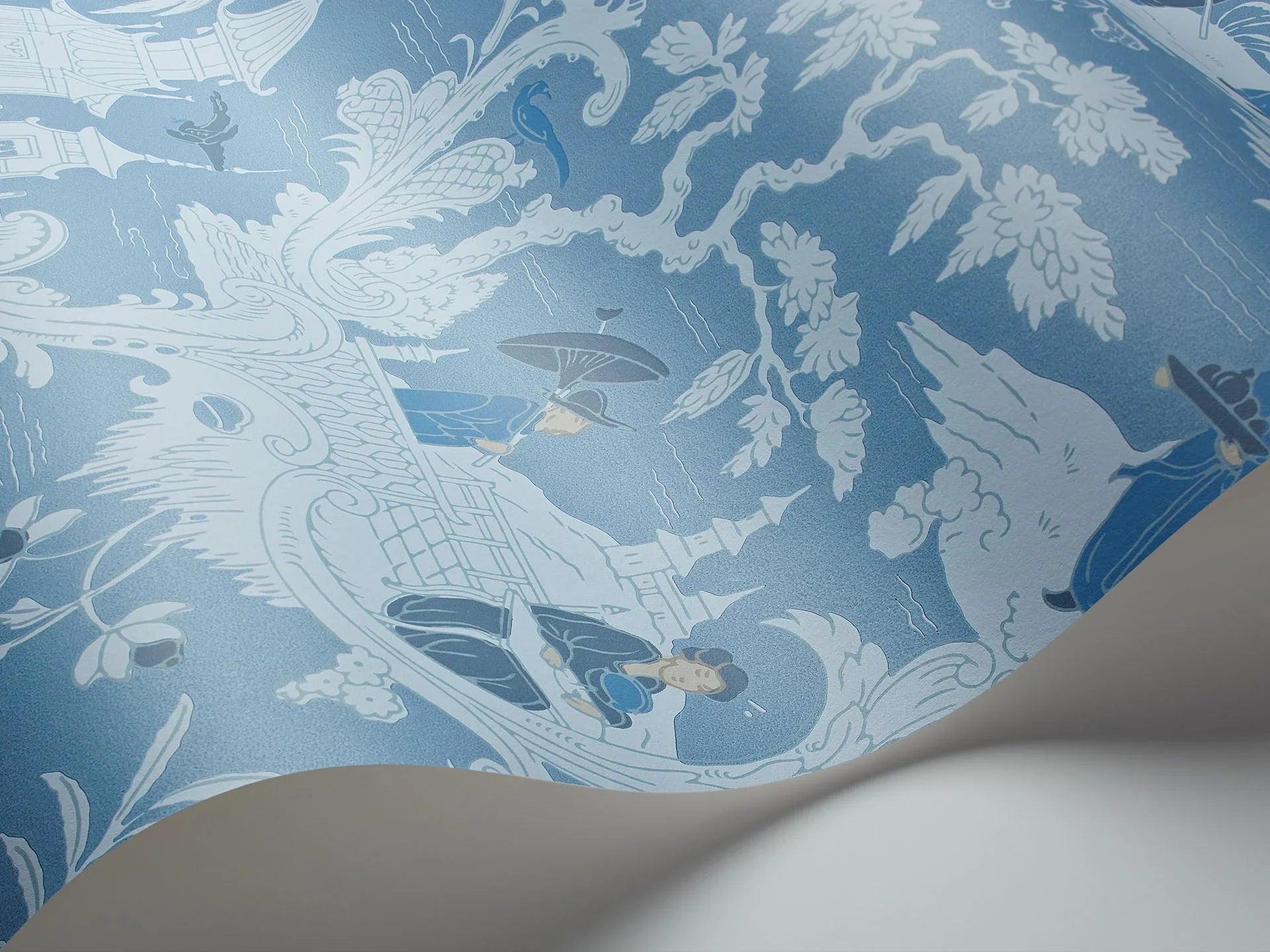 Tapeta ARCHIVE ANTHOLOGY - Chinese Toile błękit Cole & Son    Eye on Design