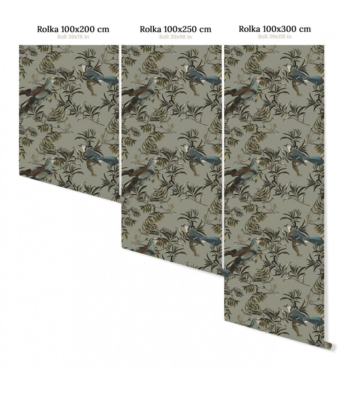 Tapeta BIRDS IN GARDEN Wallcolors    Eye on Design