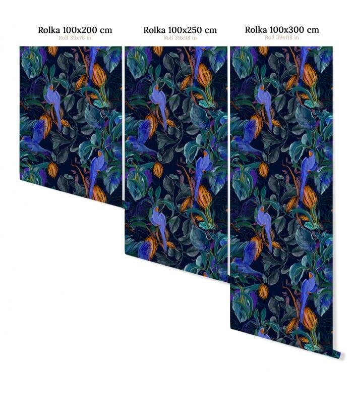 Tapeta BLUE PARROTS Wallcolors    Eye on Design