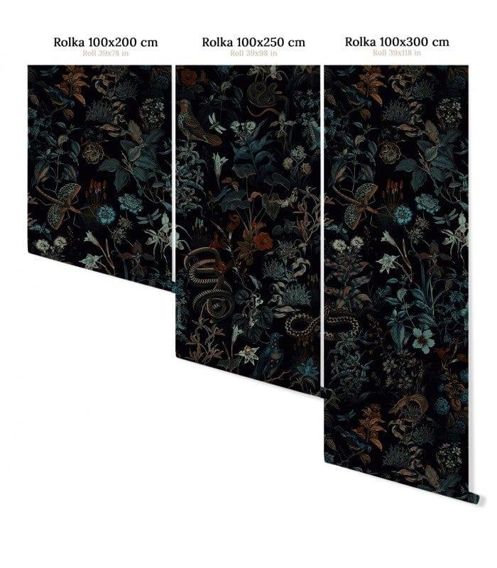 Tapeta BOTANIC BLACK Wallcolors    Eye on Design