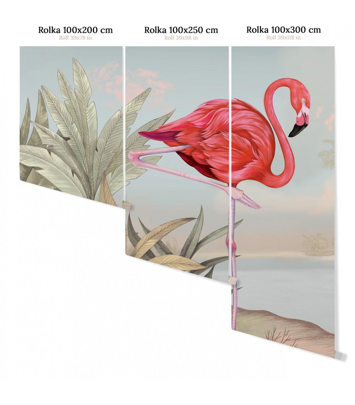 Tapeta CRIMSON FLAMINGO Wallcolors    Eye on Design