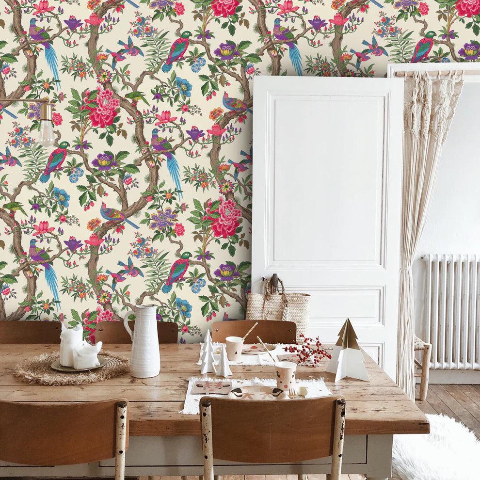 Tapeta FOLIE - Fontainebleau kremowy Cole & Son    Eye on Design