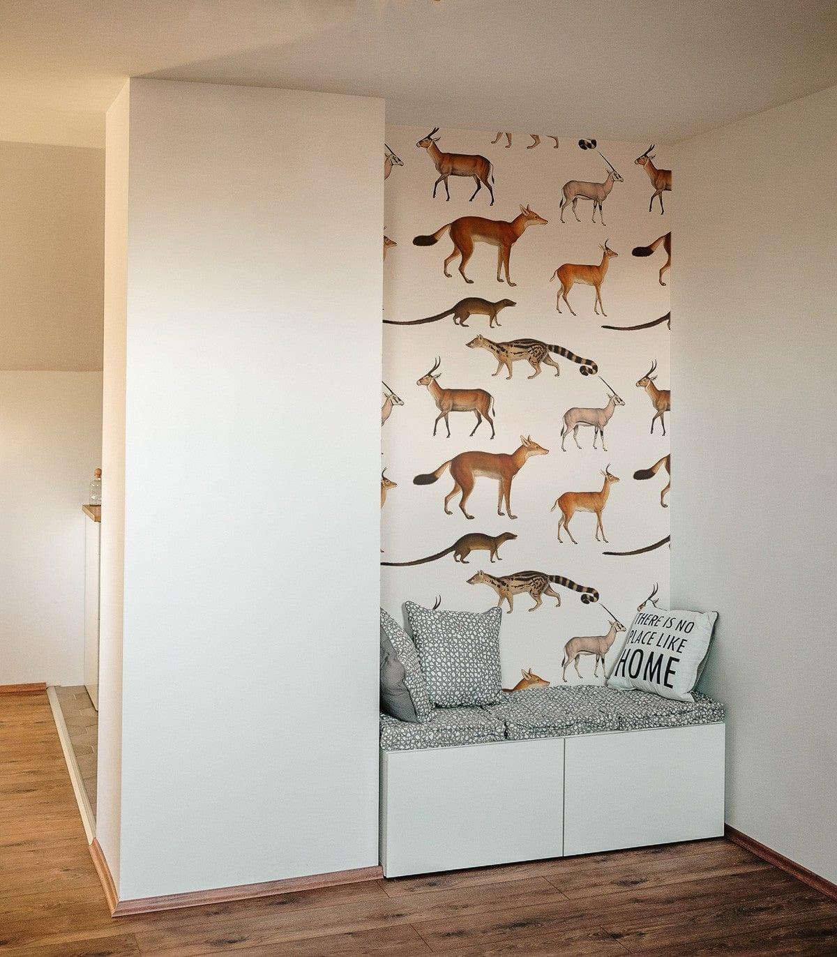 Tapeta FOREST ANIMALS Wallcolors    Eye on Design