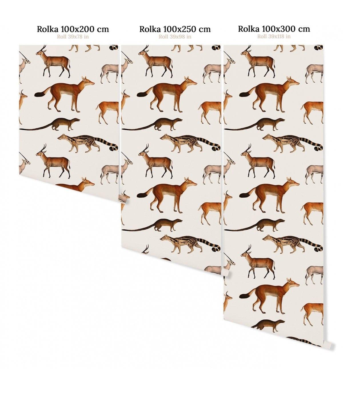 Tapeta FOREST ANIMALS Wallcolors    Eye on Design