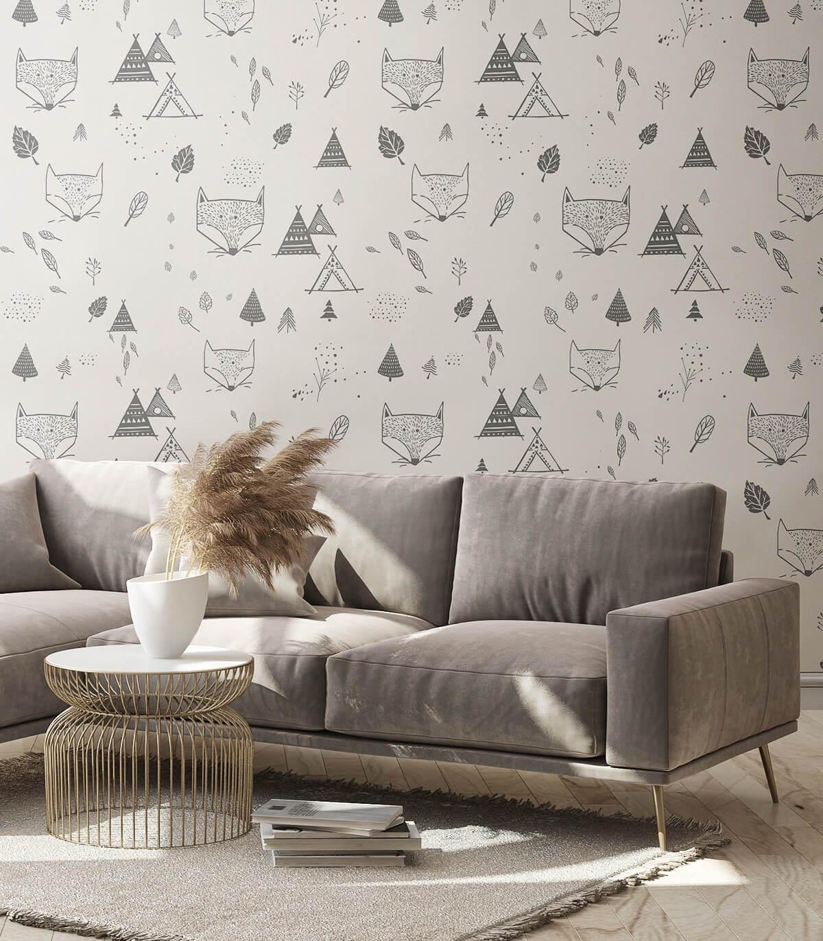 Tapeta FOX ADVENTURE Wallcolors    Eye on Design