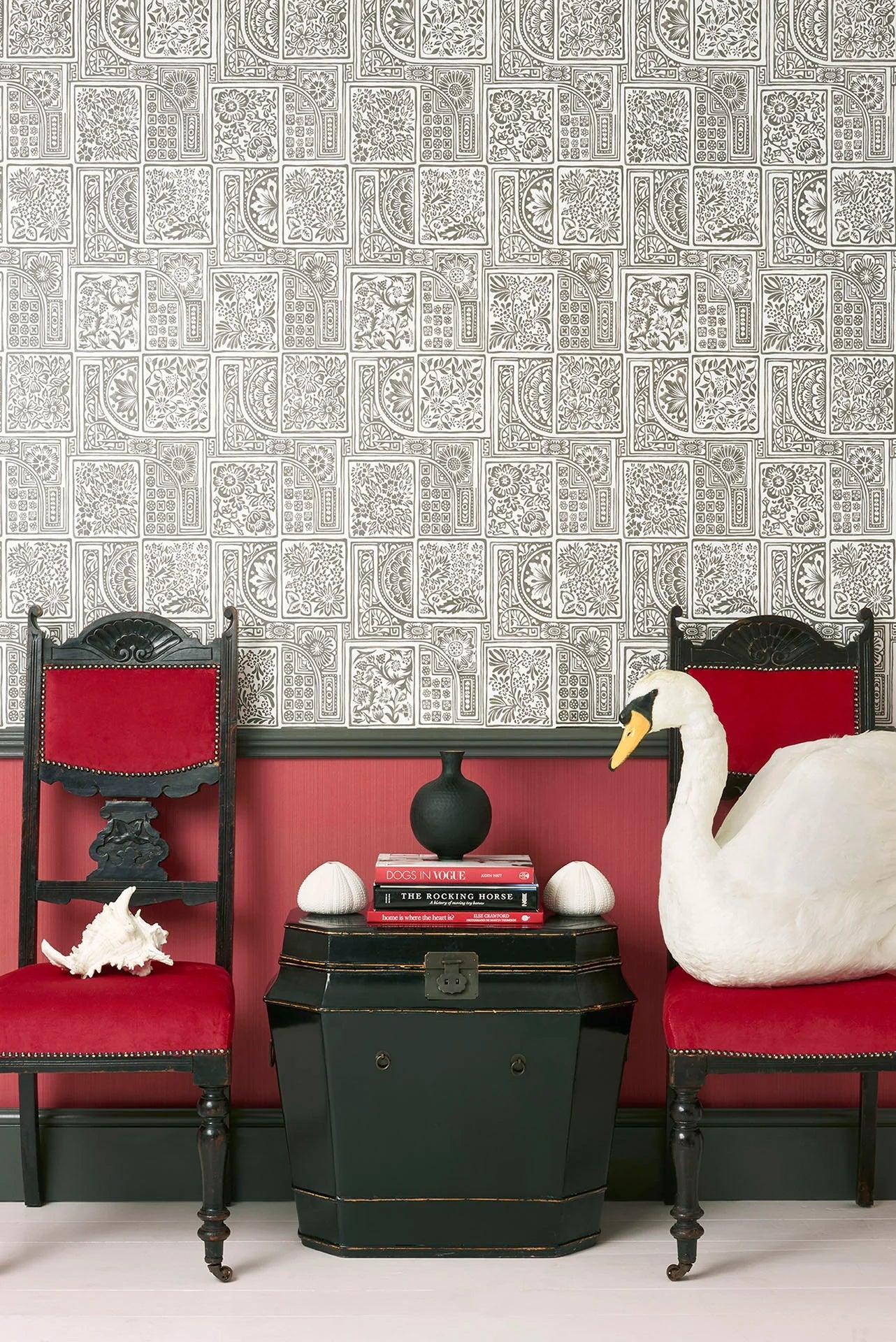 Tapeta MARIINSKY DAMASK - Bellini czarny Cole & Son    Eye on Design