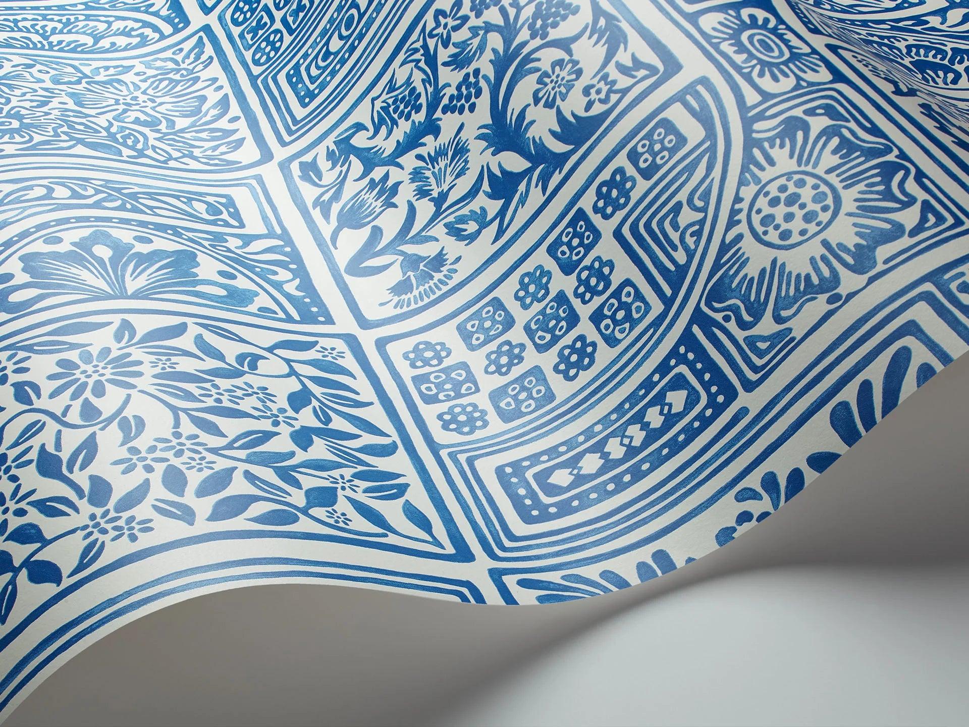 Tapeta MARIINSKY DAMASK - Bellini niebieski Cole & Son    Eye on Design