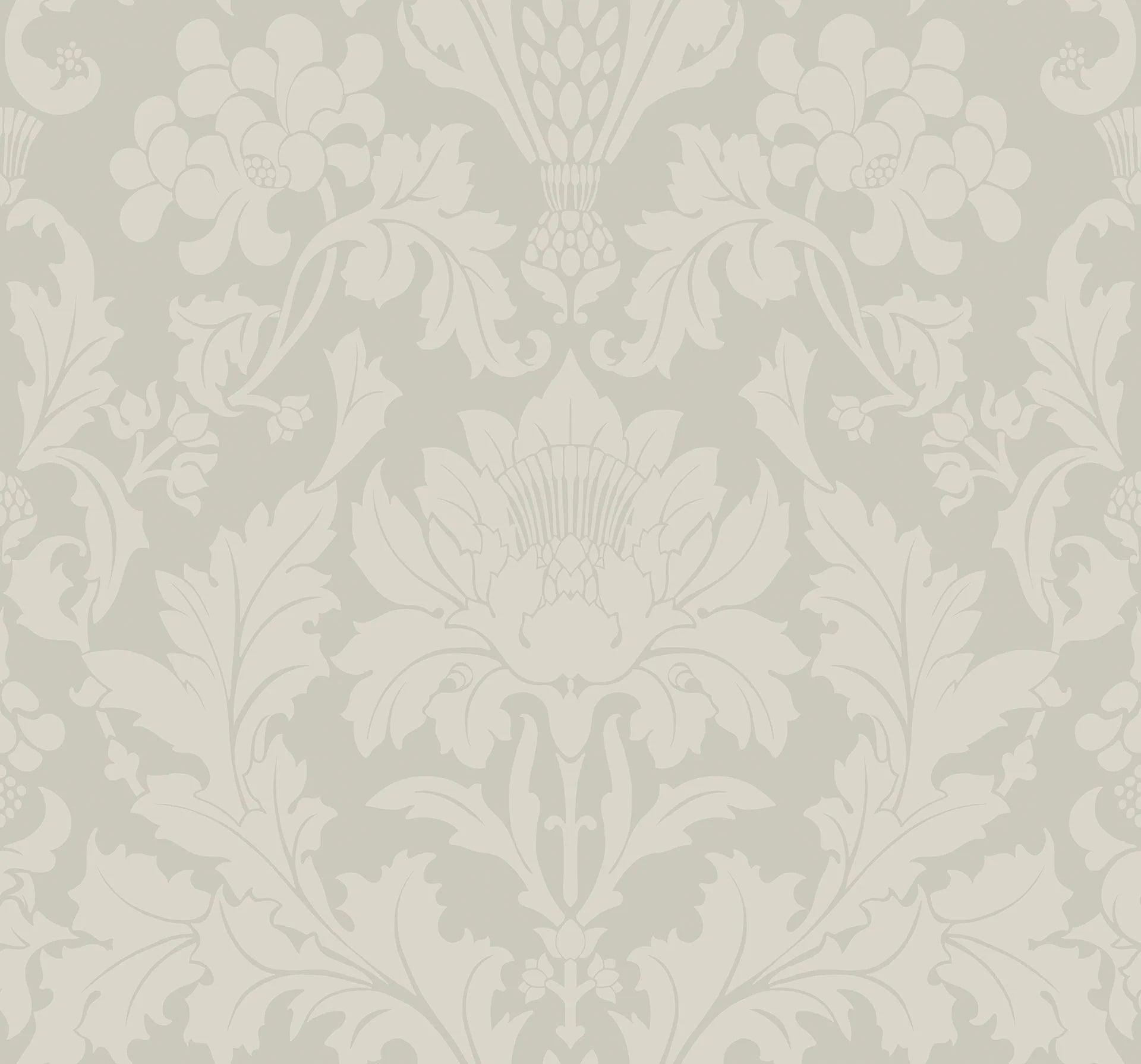 Tapeta MARIINSKY DAMASK - Fonteyn jasna oliwka Cole & Son    Eye on Design