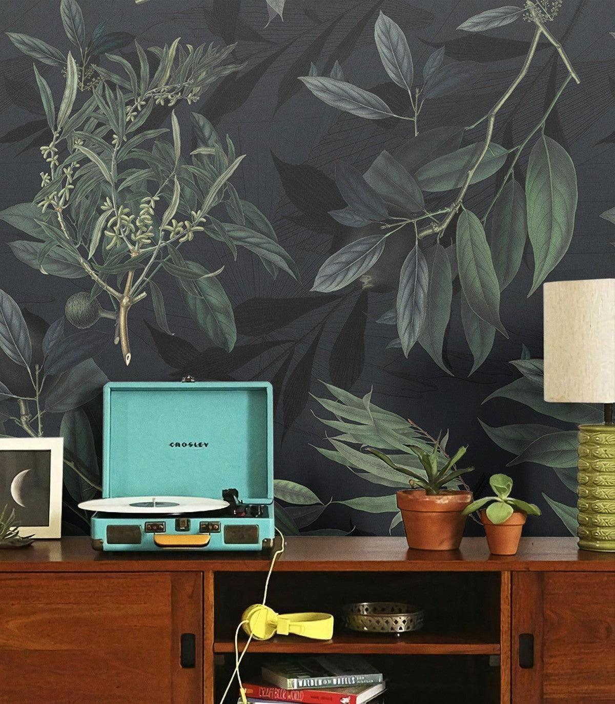 Tapeta OLIVE BRANCH GREEN Wallcolors    Eye on Design