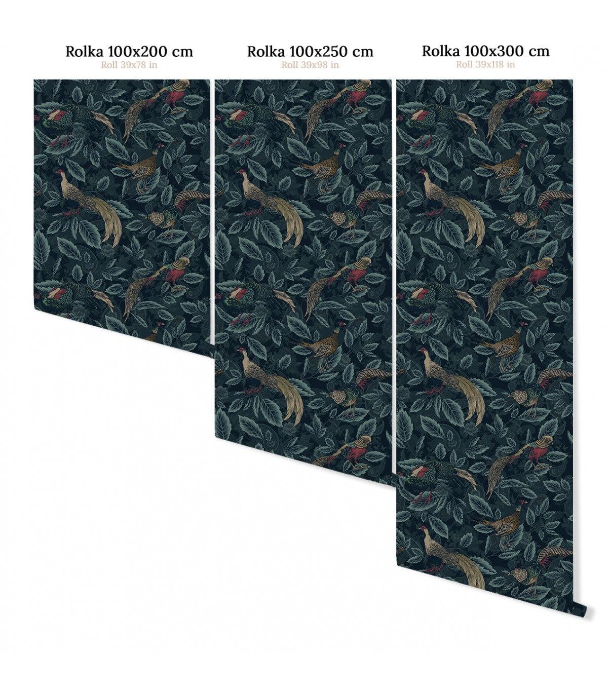 Tapeta PAINTED PHEASANTS Wallcolors    Eye on Design