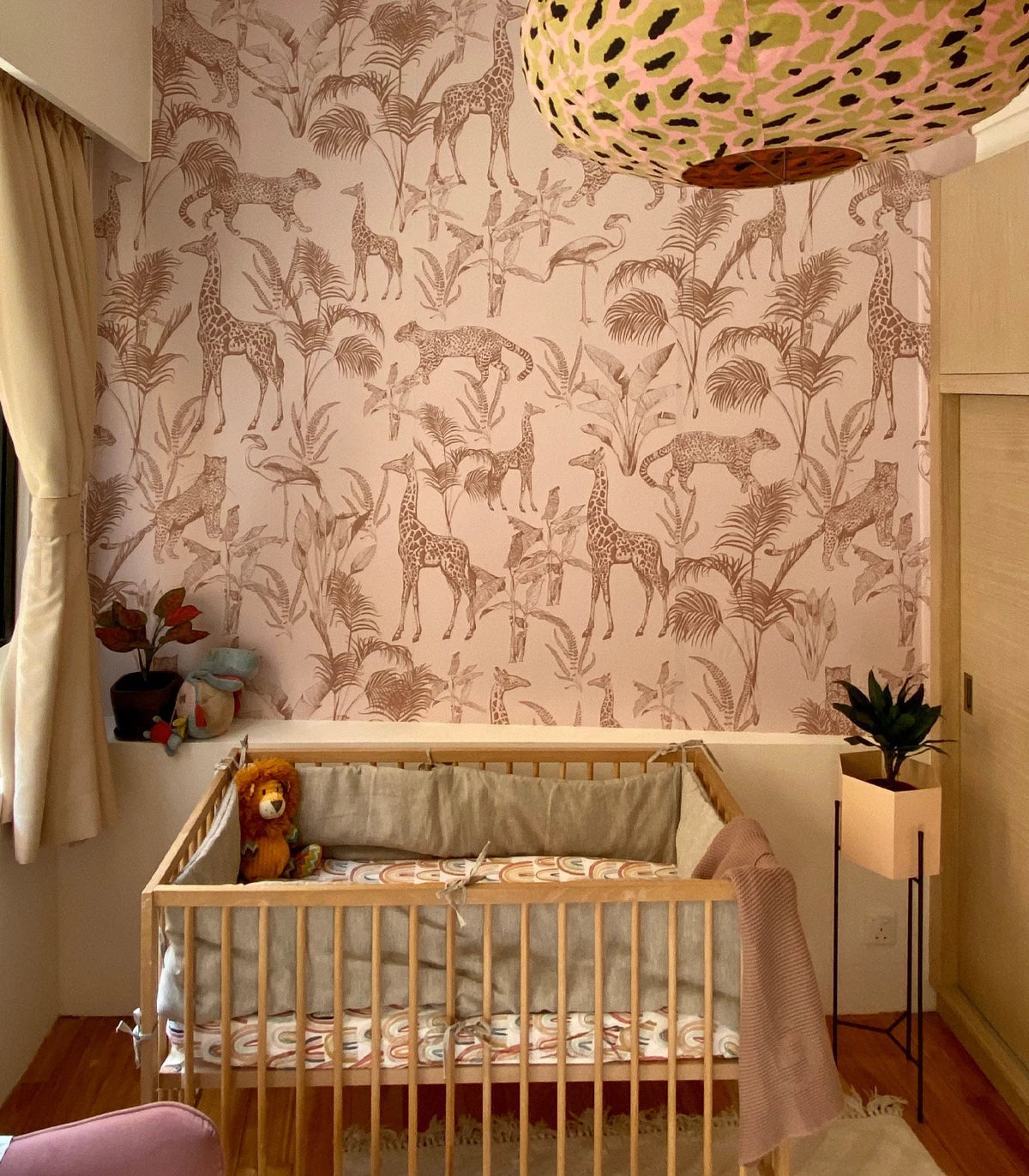 Tapete mit Tiermotiv SAFARI BEIGE braun mit beige