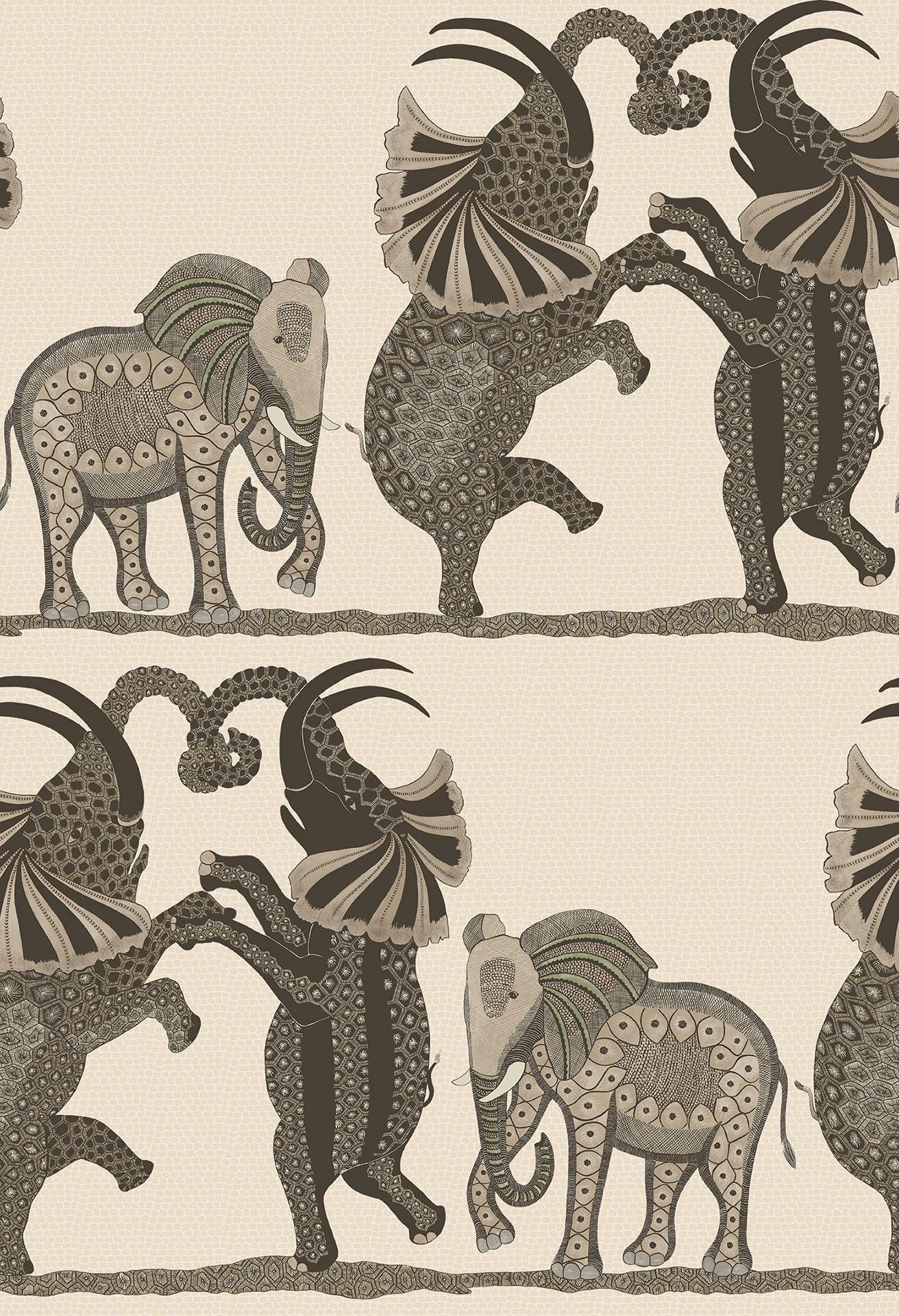 Tapeta THE ARDMORE COLLECTION - Safari Dance pergamin Cole & Son    Eye on Design