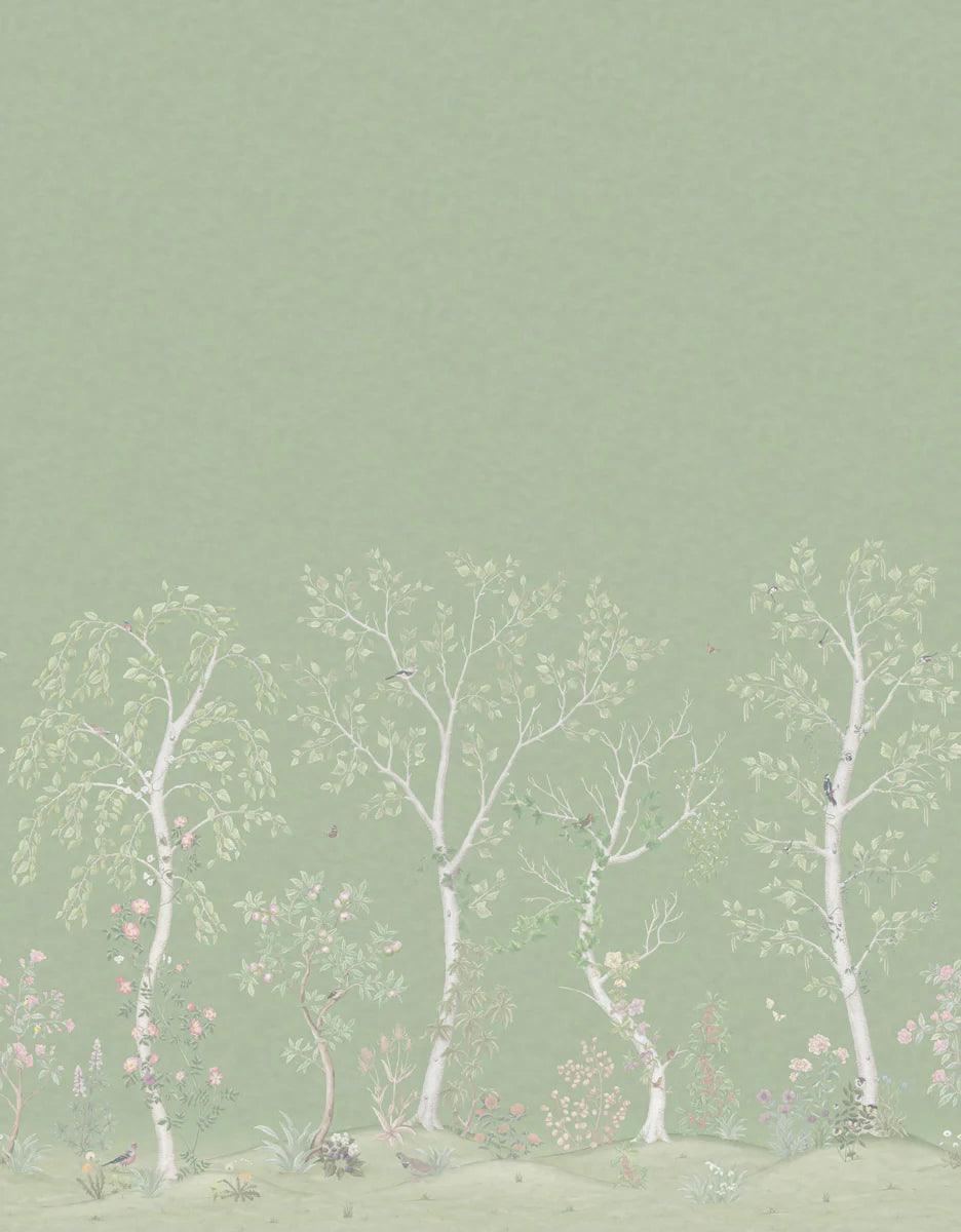 Tapeta THE GARDENS - Seasonal Woods jadeit Cole & Son    Eye on Design