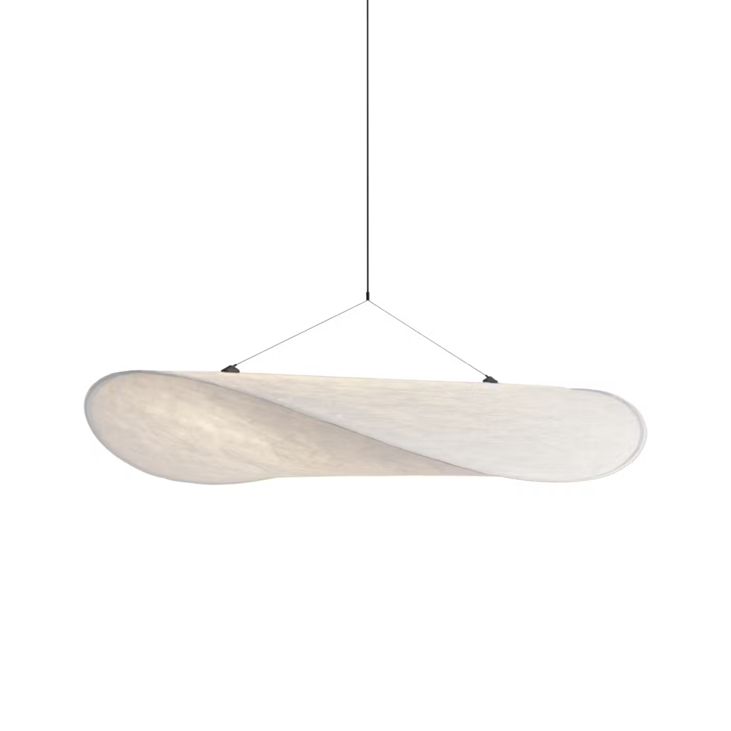 White tense hanging lamp